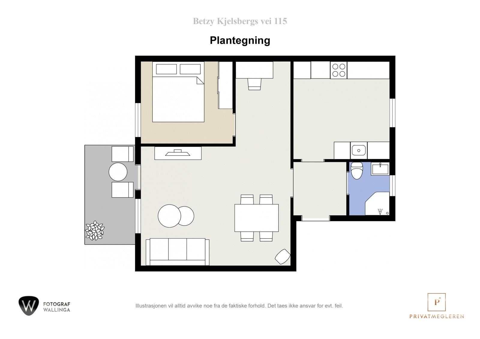 Plantegning Galleribilde