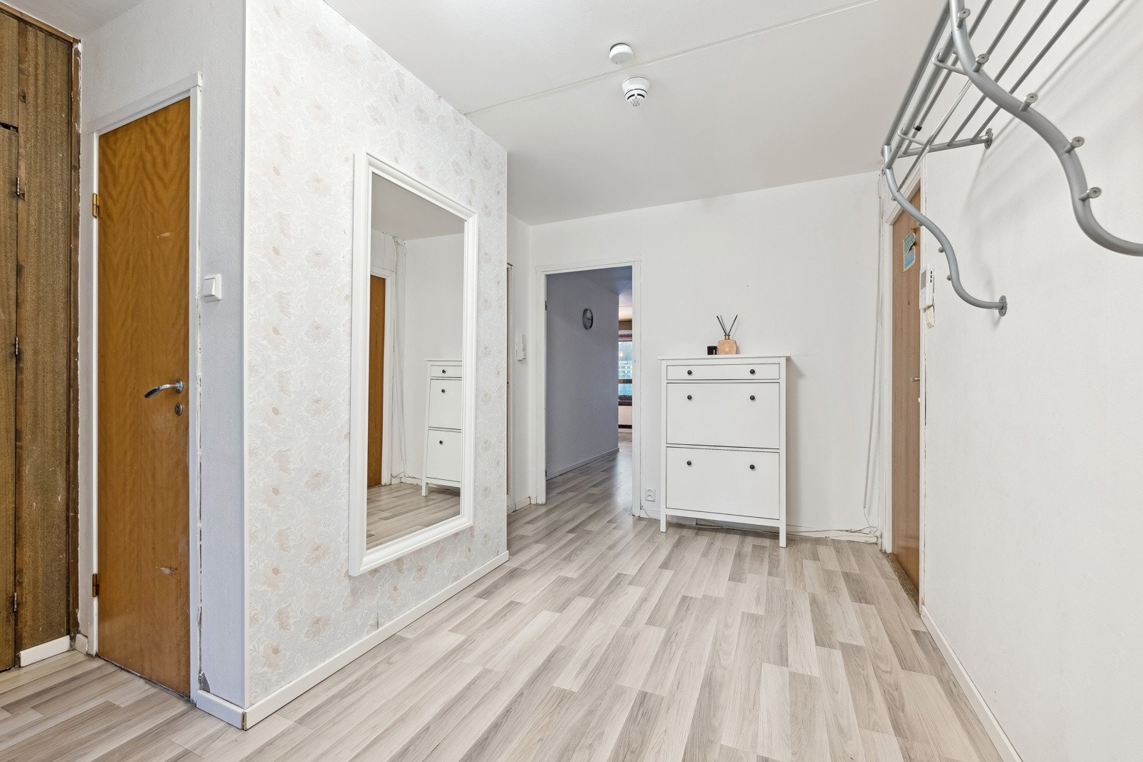 Entreén er et fint rom å ønske venner og familie velkommen. Galleribilde