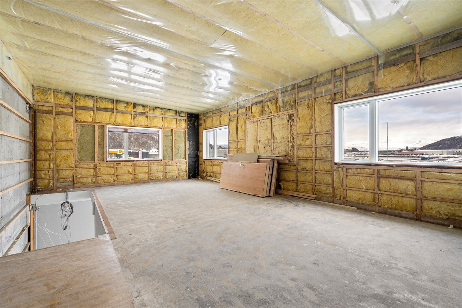 Gode utviklingsmuligheter, her kan det for eksempel innredes kontorer. Galleribilde