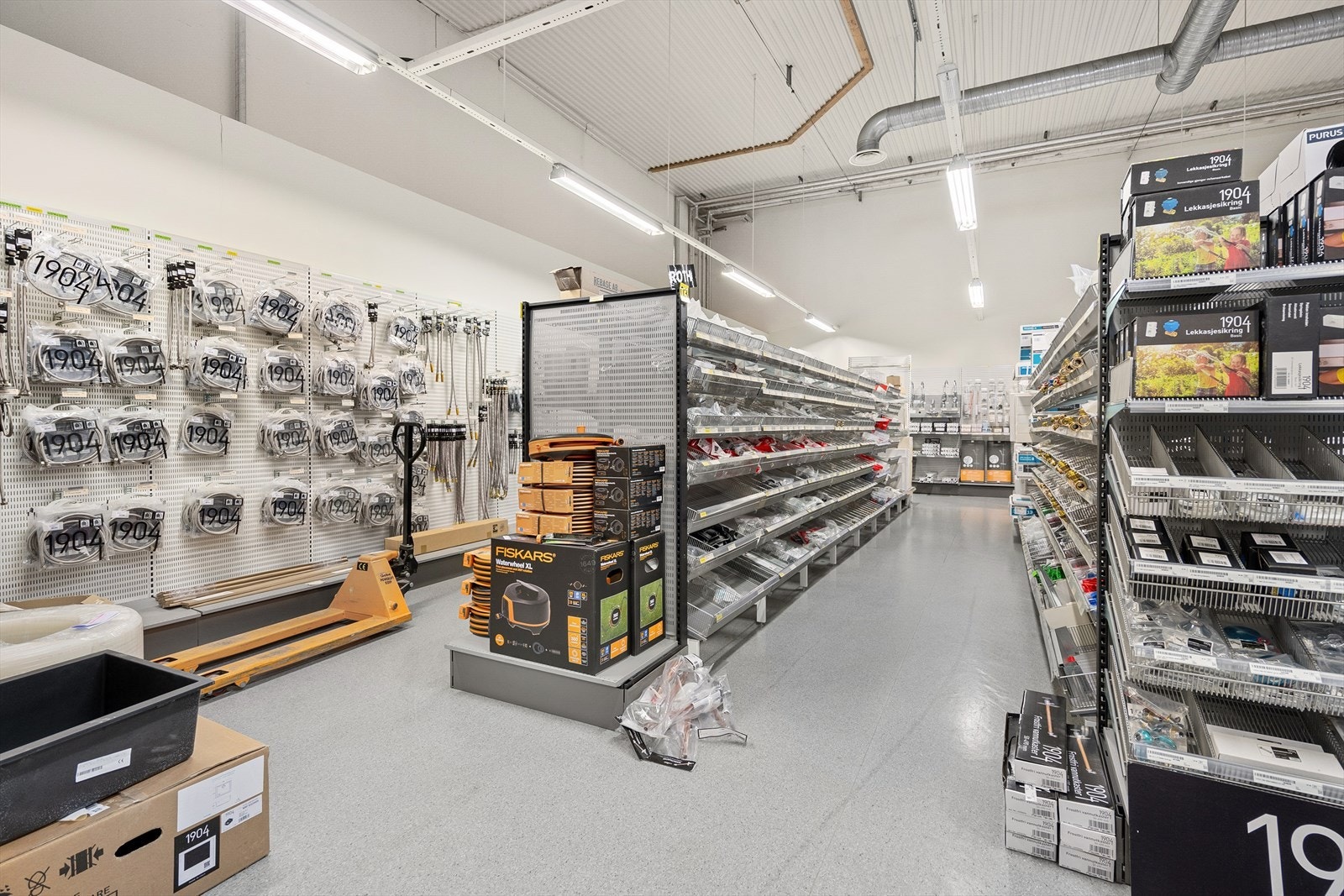 Store lokaler. Galleribilde