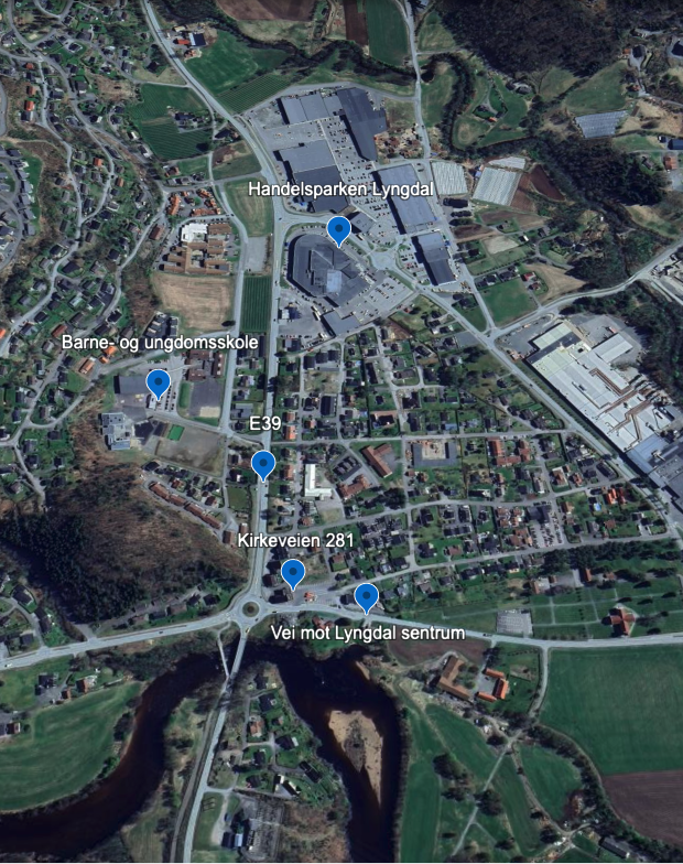 Oversiktskart. Foto: © 2024 Google Galleribilde