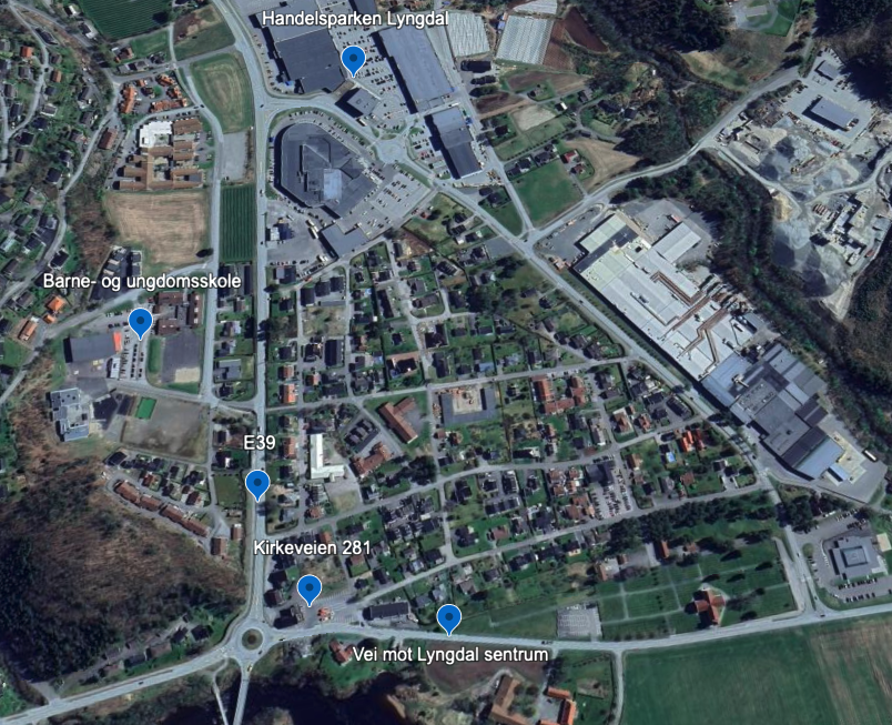 Oversiktskart. Foto: © 2024 Google Galleribilde