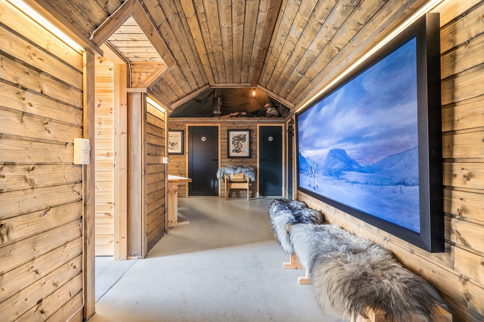 Interiør grillhus Galleribilde