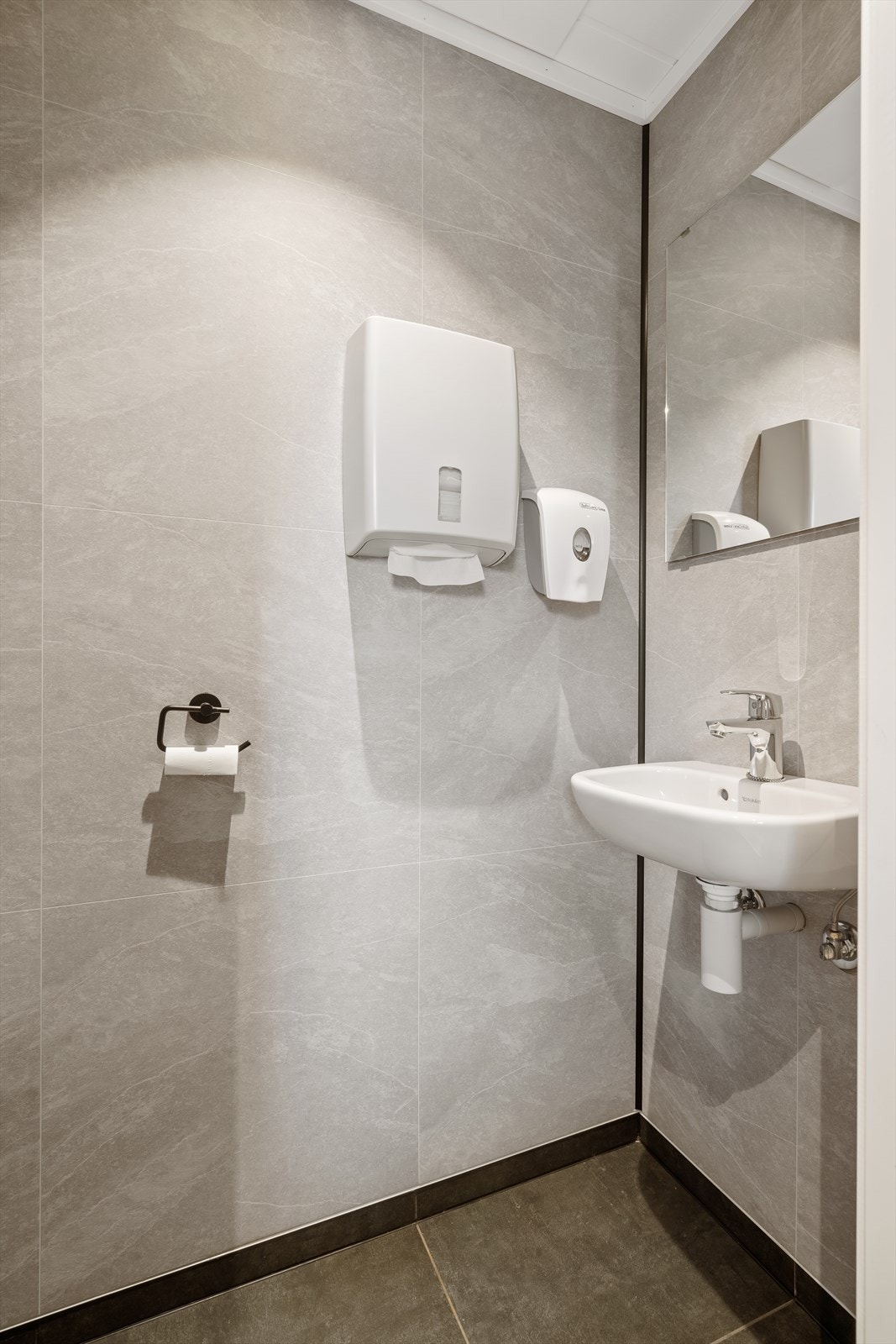 Toalett i tilknytning til cafe Galleribilde