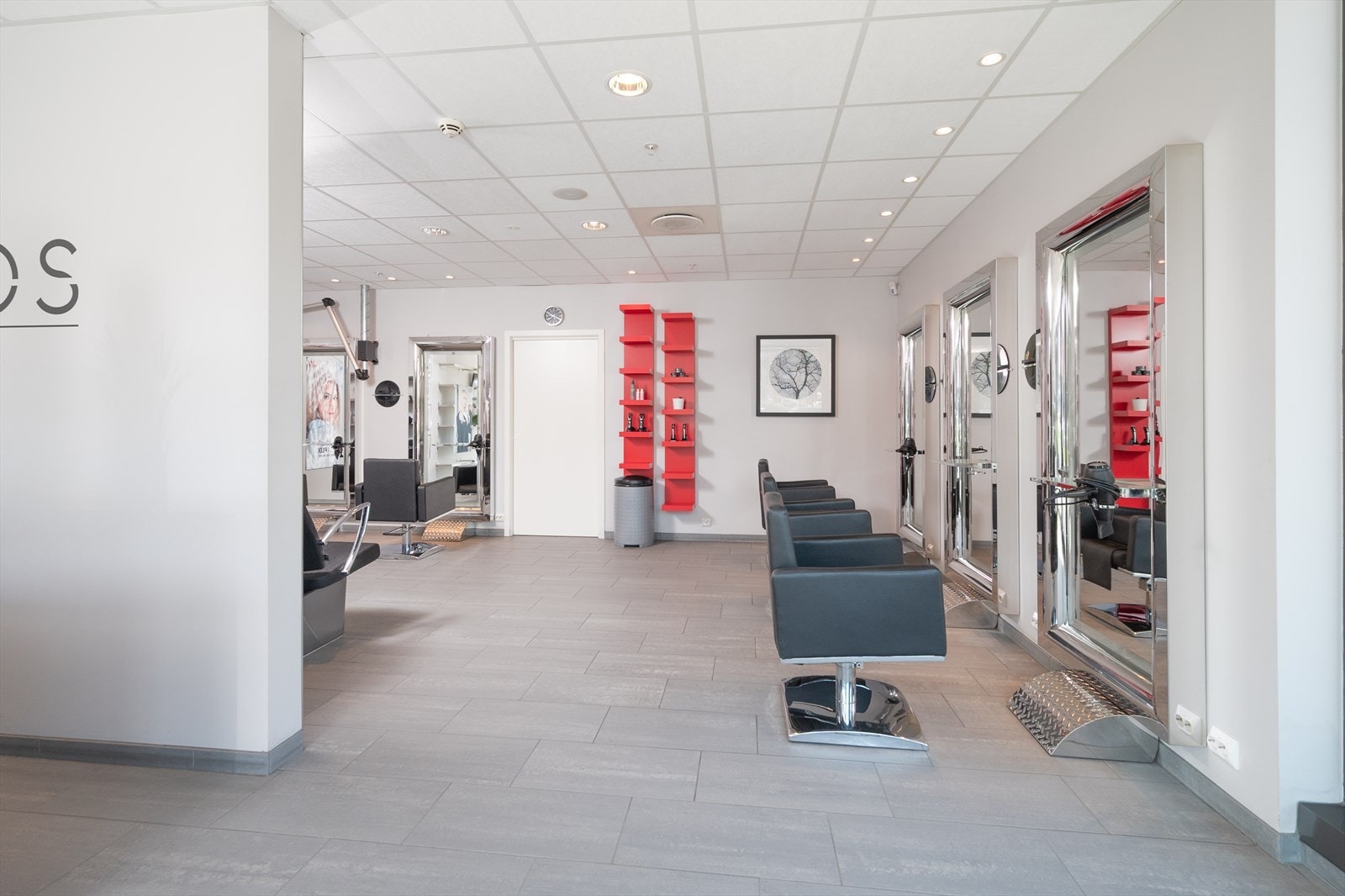 Flislagt gulv med vannbåren varme Galleribilde