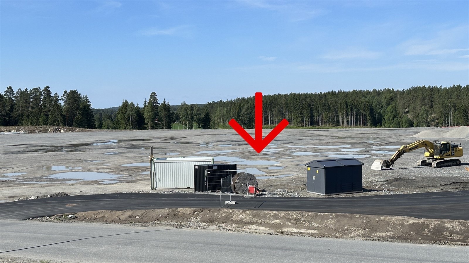 All infrastruktur er på plass. Galleribilde