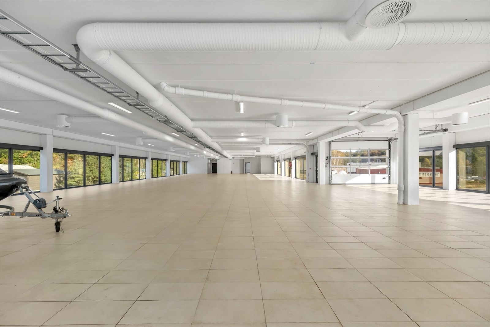 Egen port via rampe til 3 etasje Galleribilde