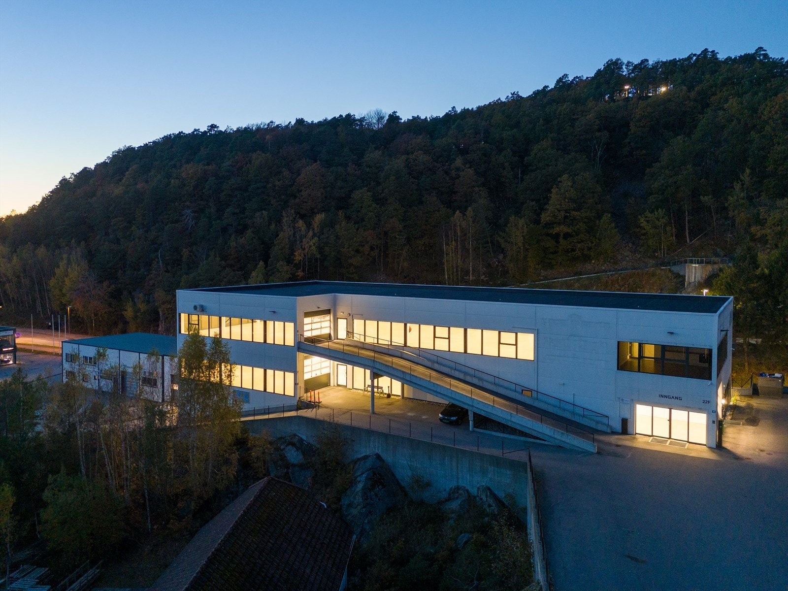 Bygget fra sør Galleribilde