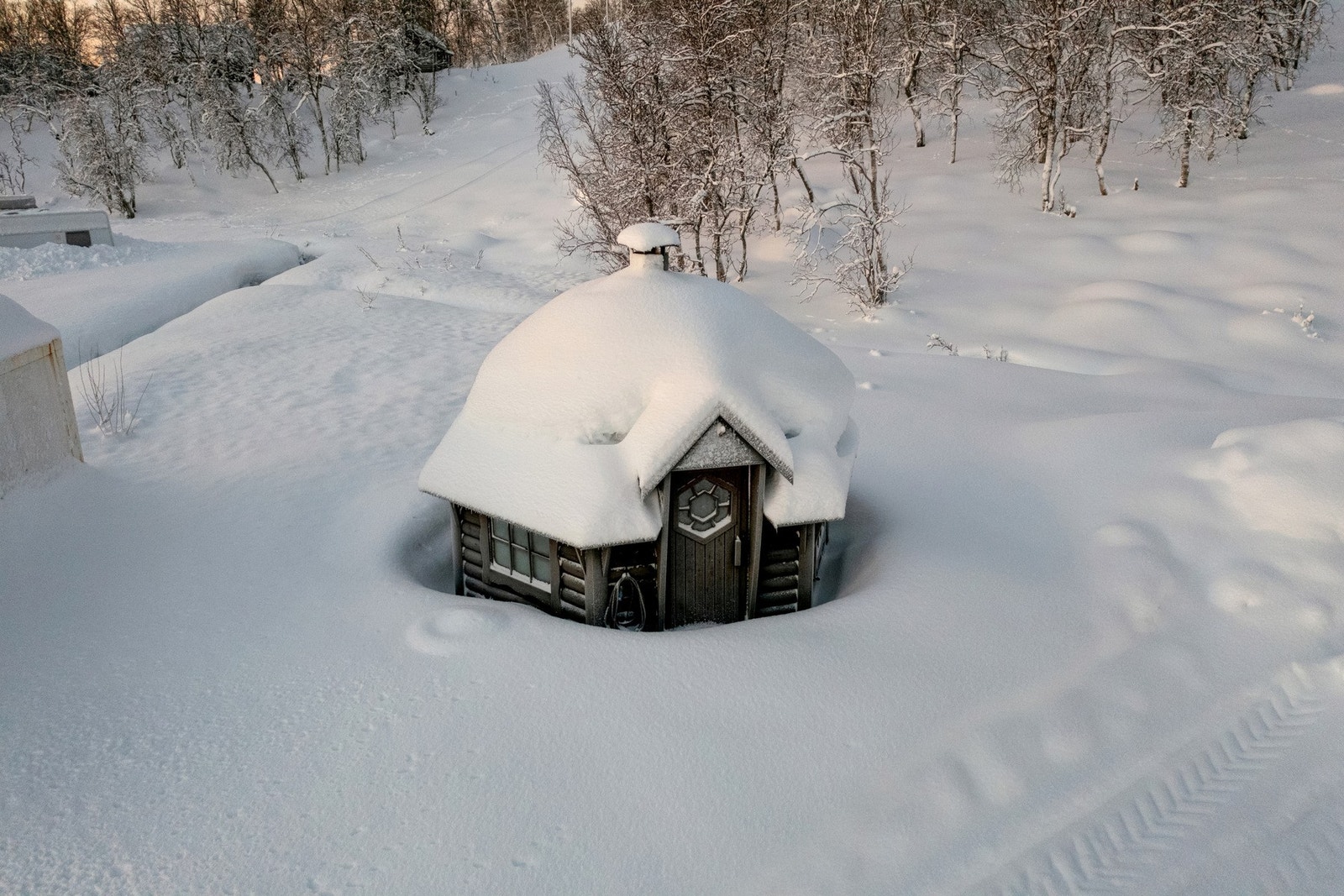 Grillstue. Galleribilde