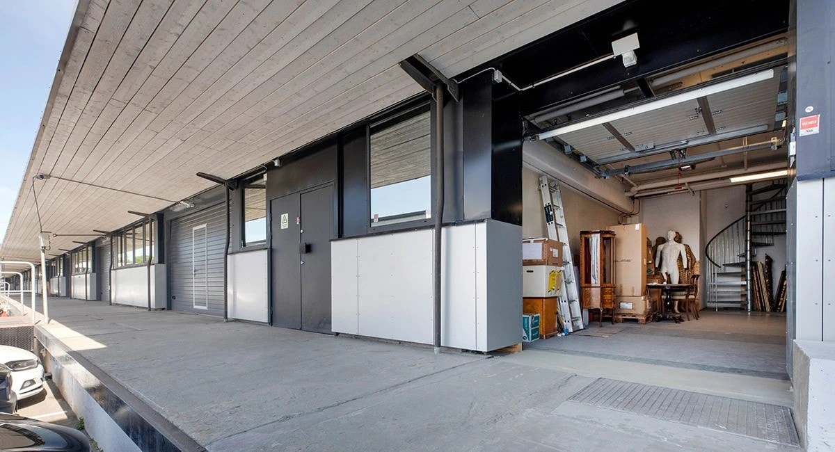 Kjøreport/rampe Galleribilde