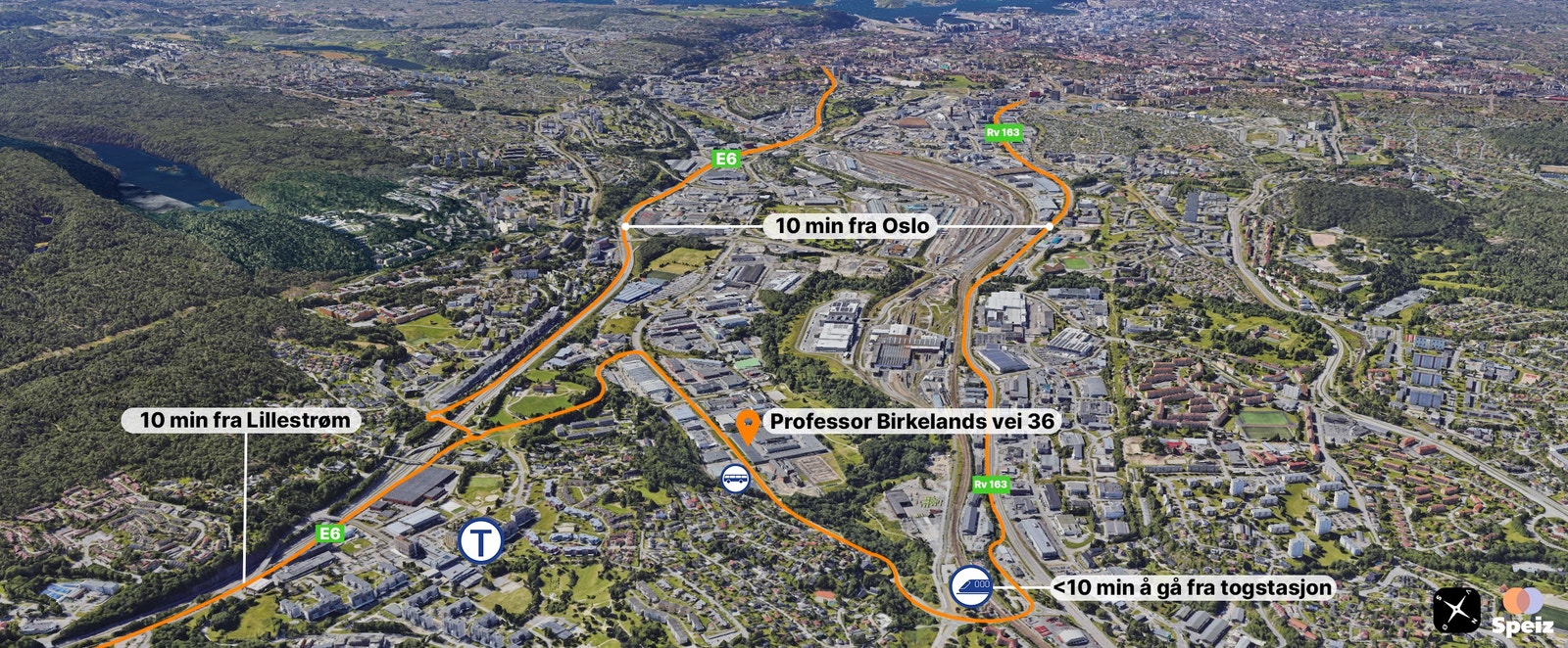 Oversiktsbilde - veibeskrivelse Galleribilde