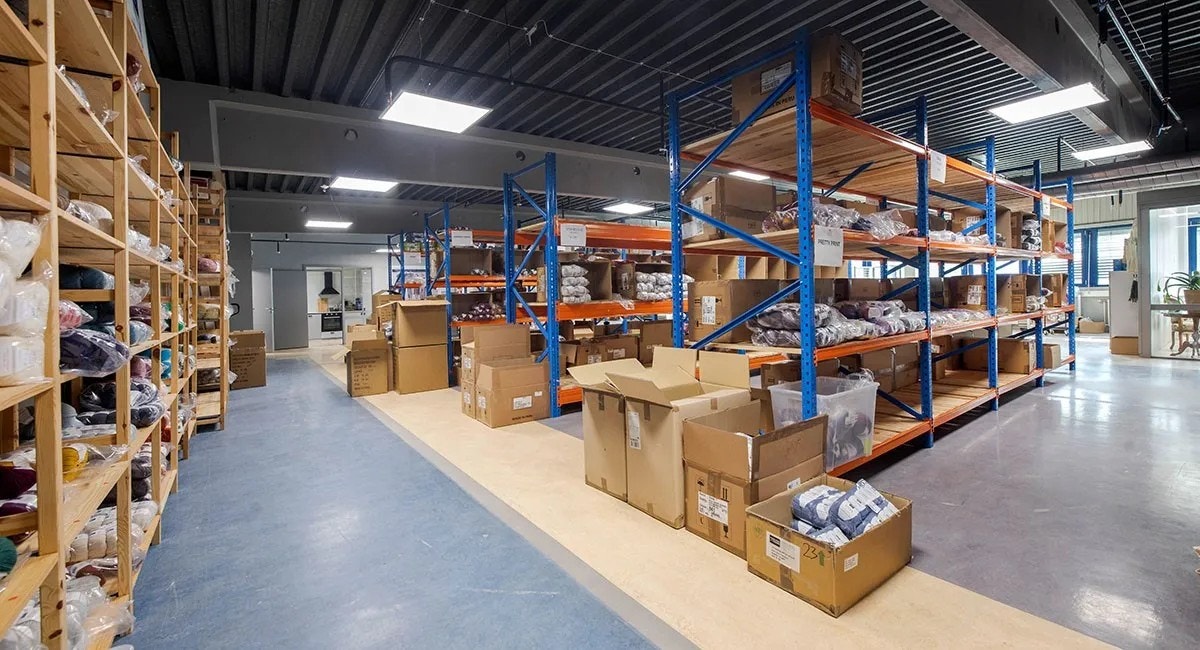 Lagerareal Galleribilde