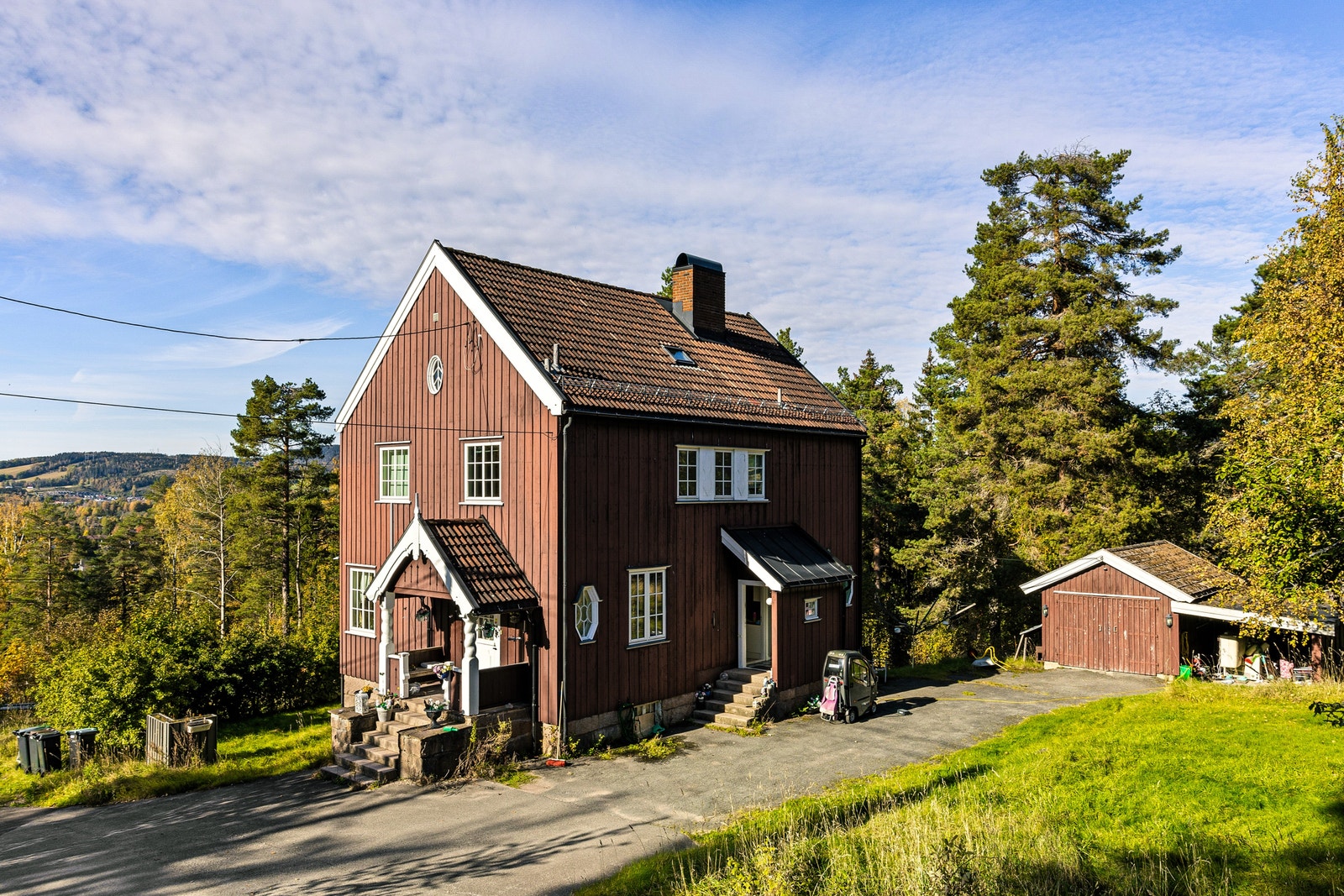 Slottsberget 83 (enebolig). Foto: Fredrik Hansson / Malling & Co Galleribilde
