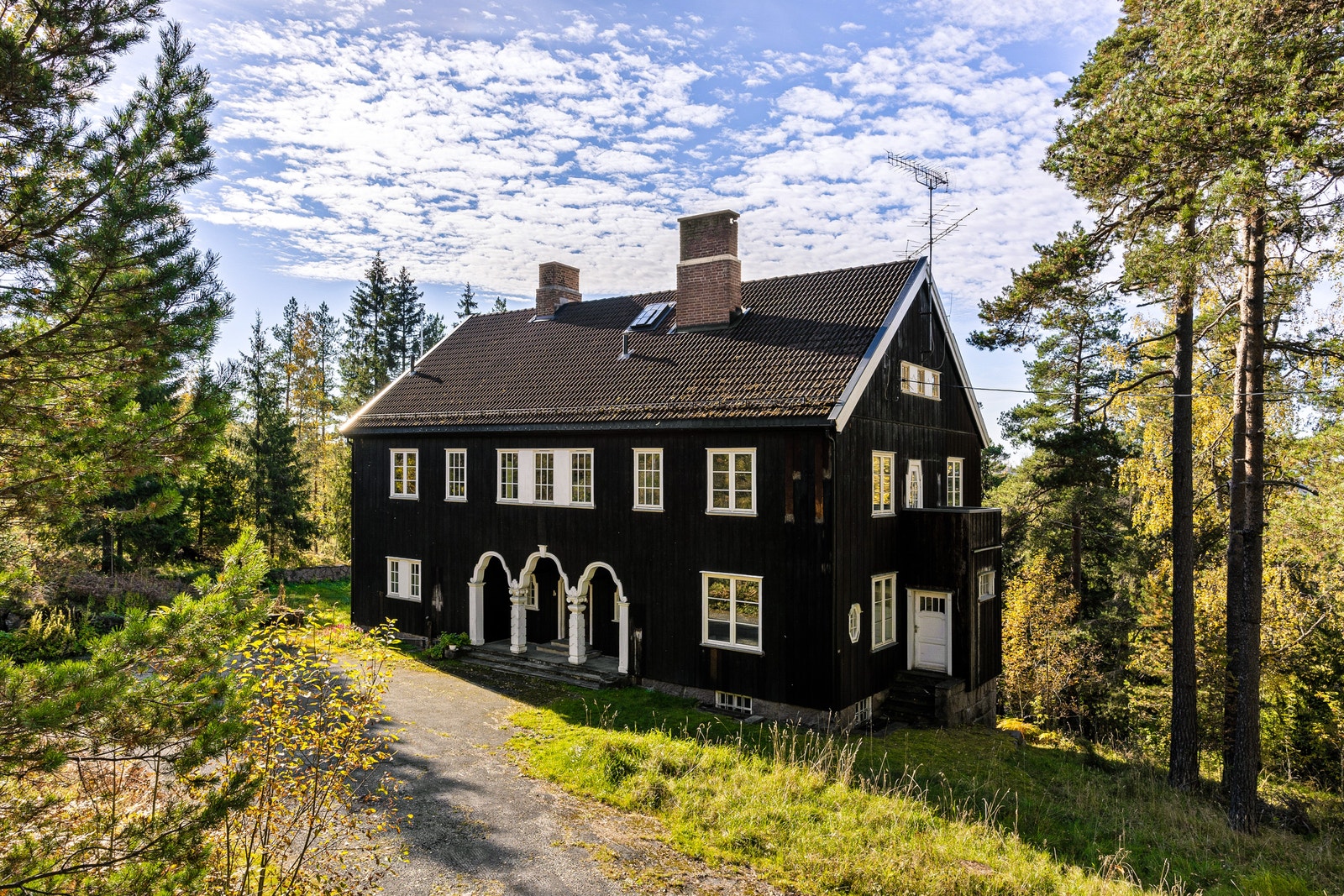 Slottsberget 71 (tidligere prestebolig). Foto: Fredrik Hansson / Malling & Co Galleribilde