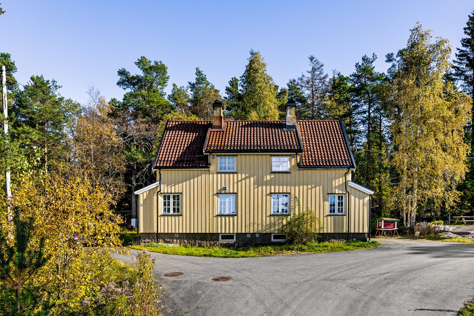 Slottsberget 77-79 (tomannsbolig). Foto: Fredrik Hansson / Malling & Co Galleribilde