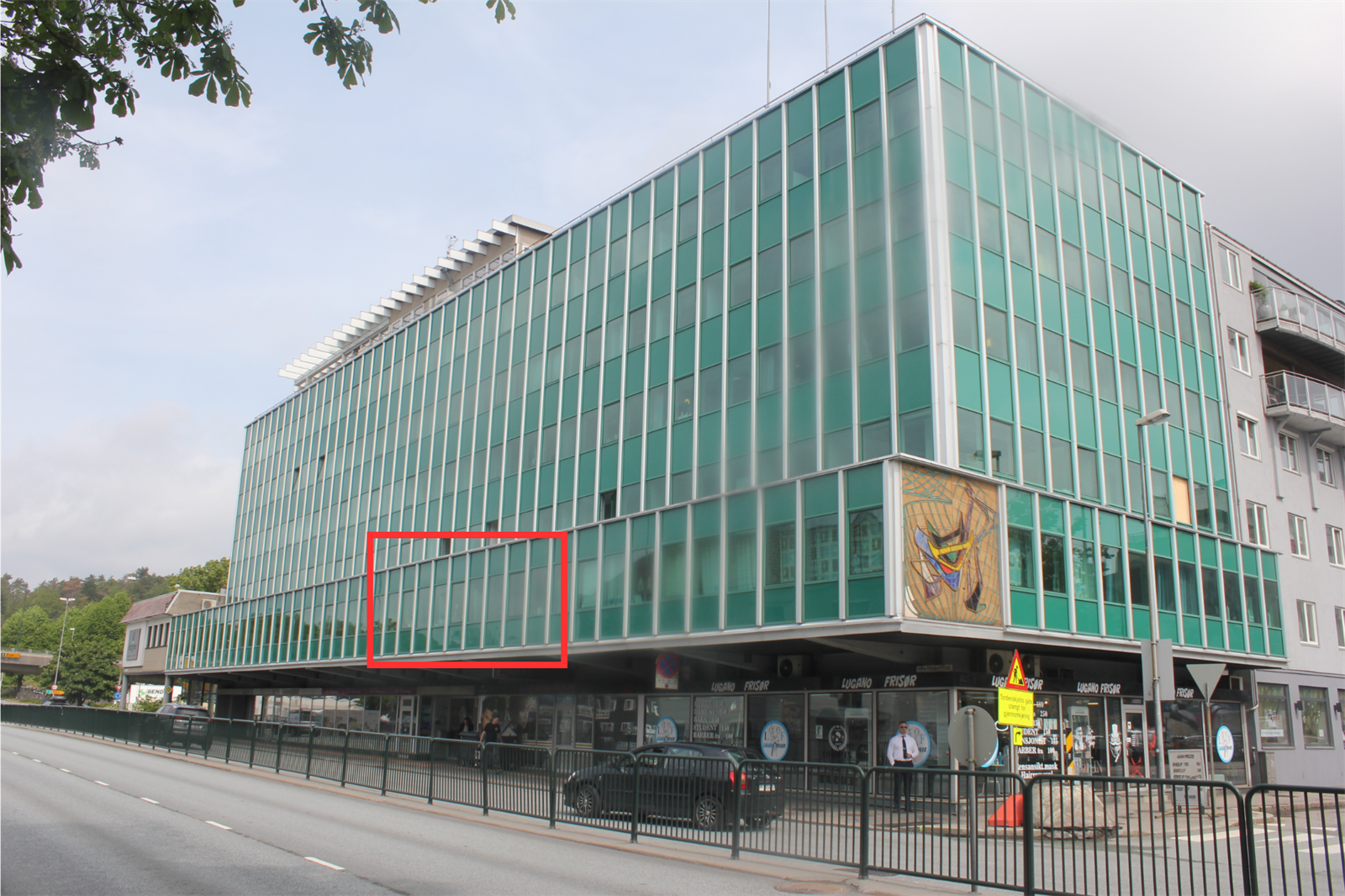 Lokalet ligger i 2. etg Galleribilde