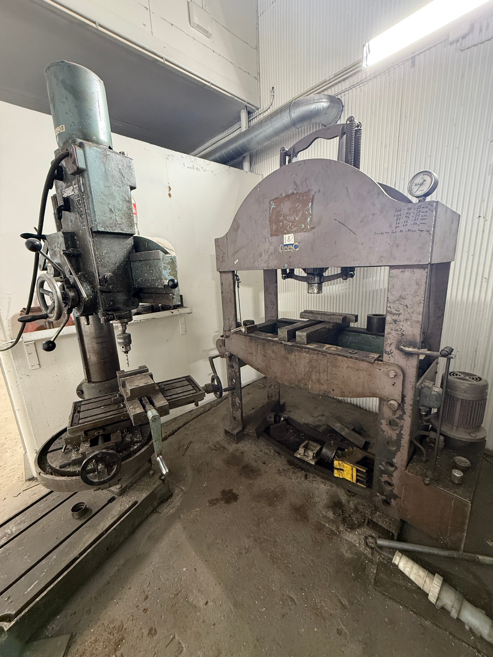 Maskinrom til fri disposisjon Galleribilde