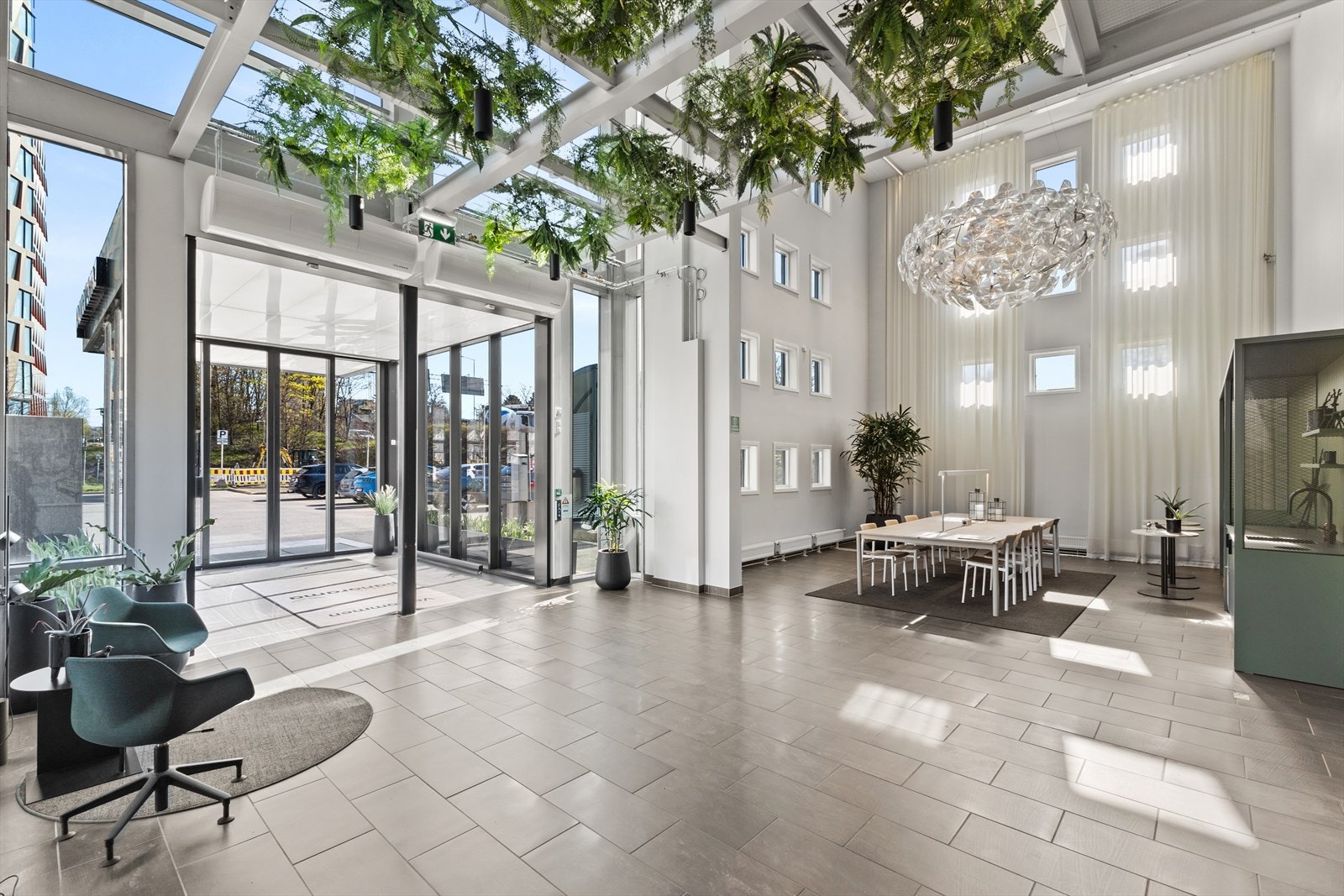 Inngang til bygningen Galleribilde