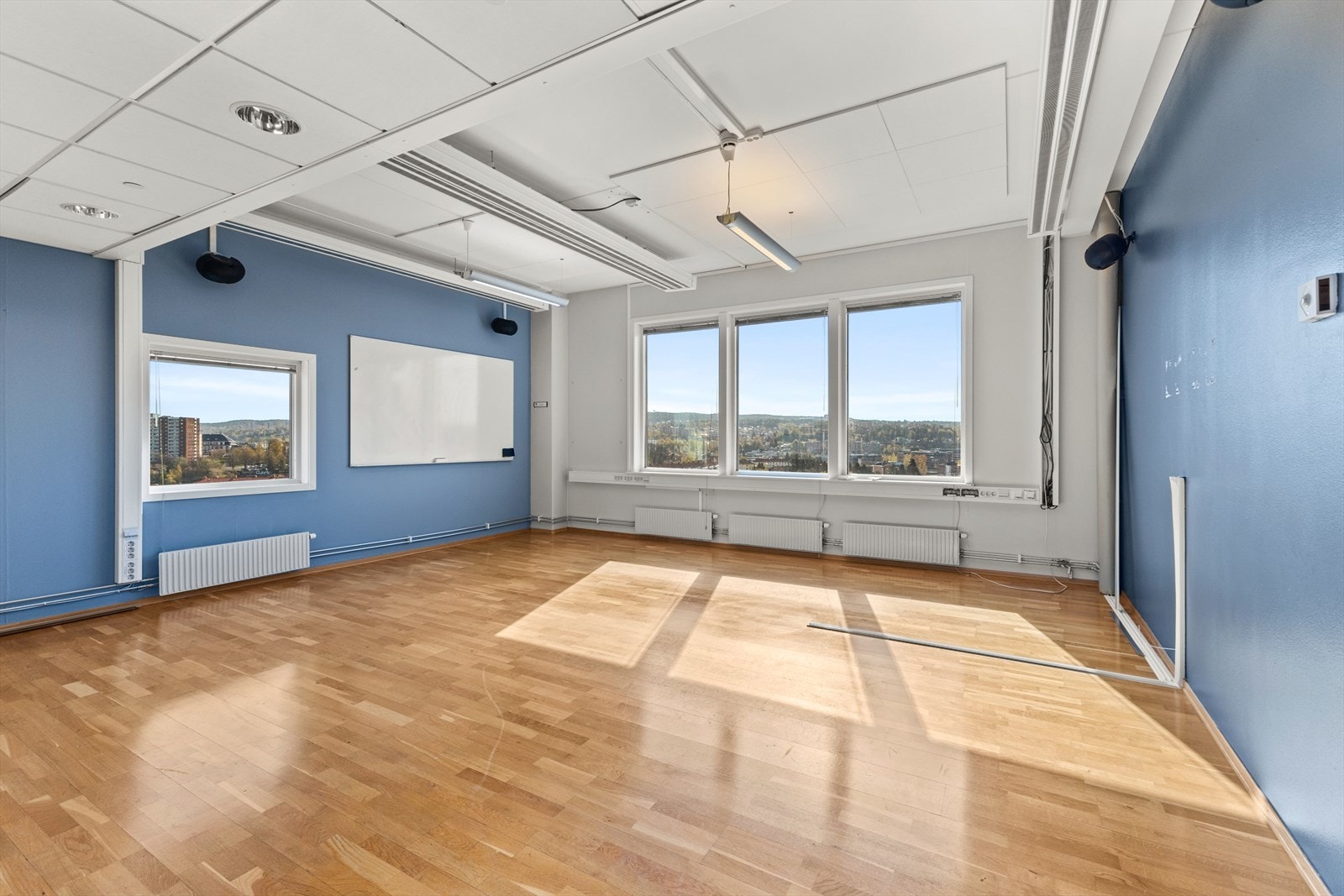 Hjørnelokale med utsikt mot øst og syd. Galleribilde