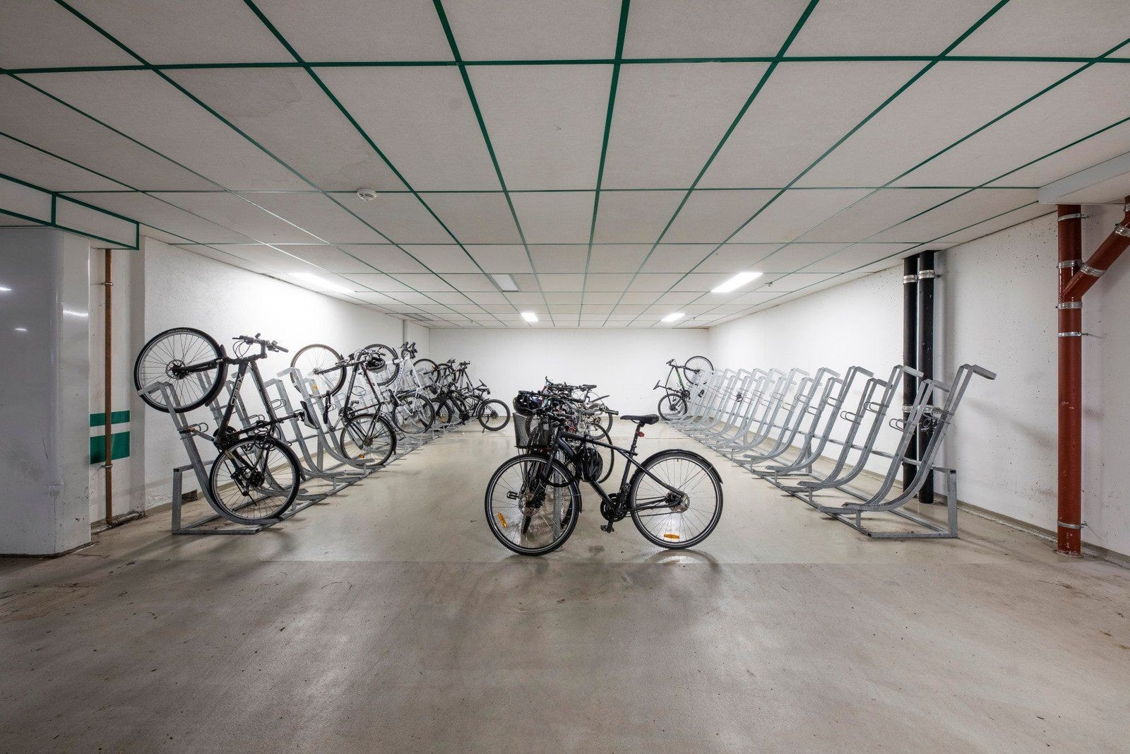 Sykkelparkering Galleribilde