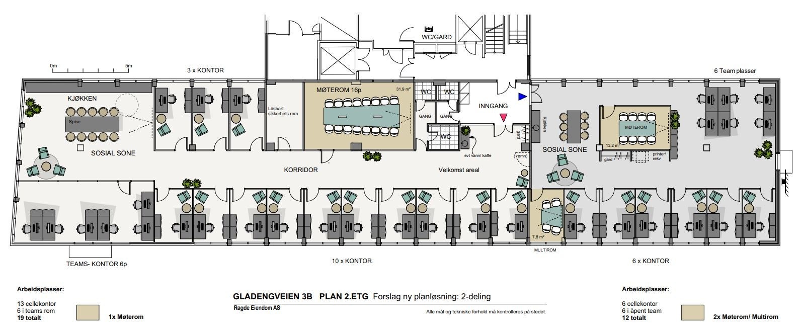 Alternativ Plantegning Galleribilde