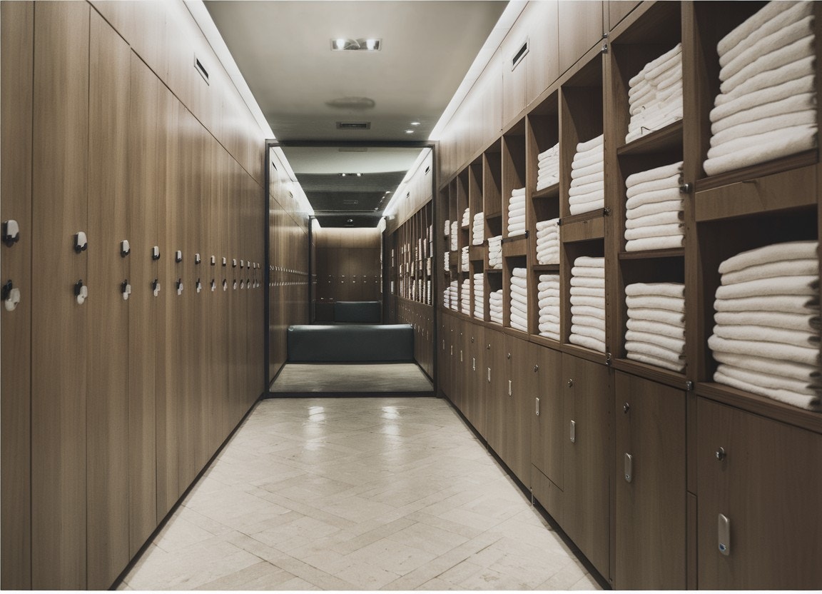 Inspirasjon til garderobefasiliteter Galleribilde