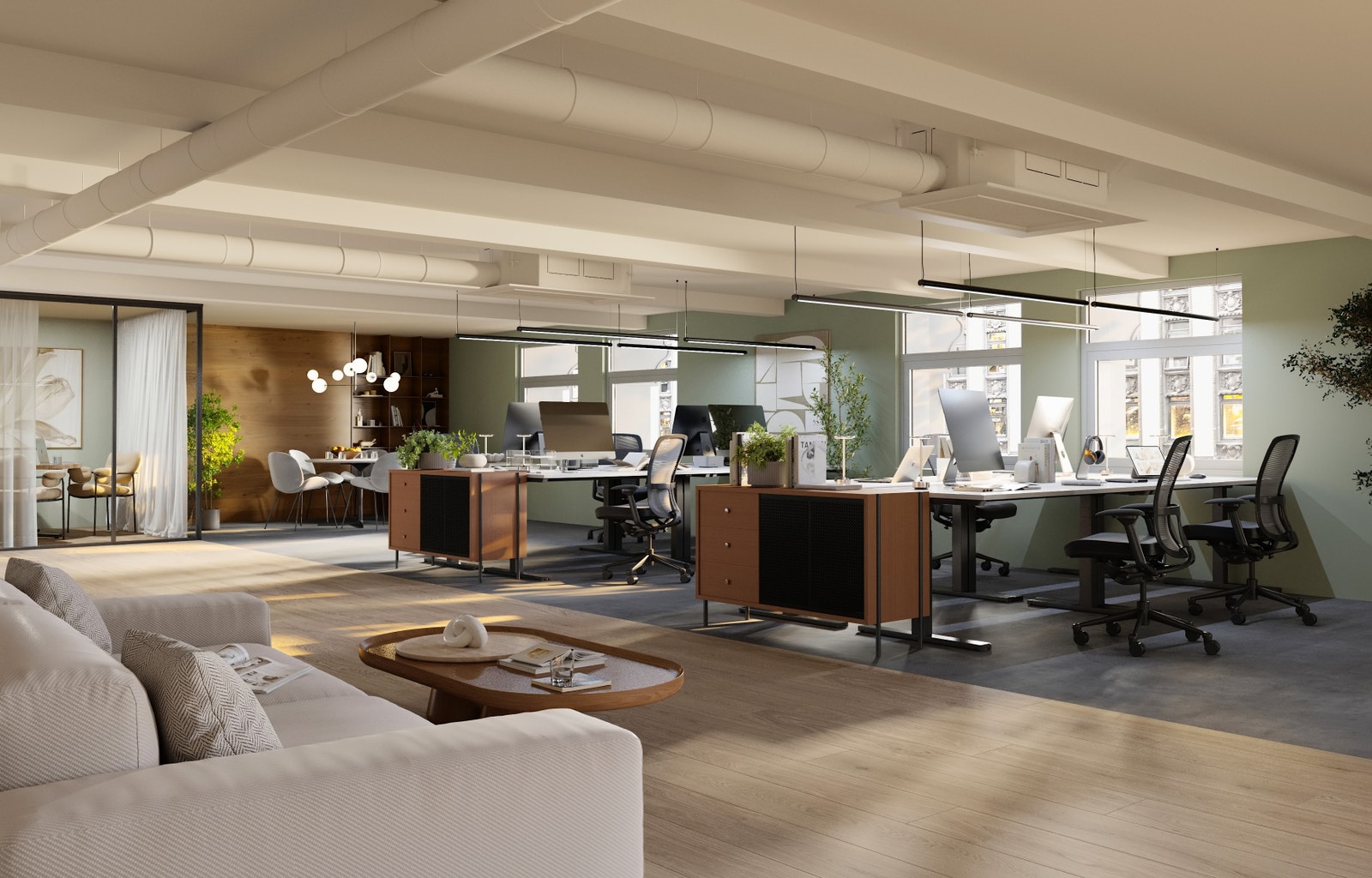 Visualisering 5 etasje Galleribilde