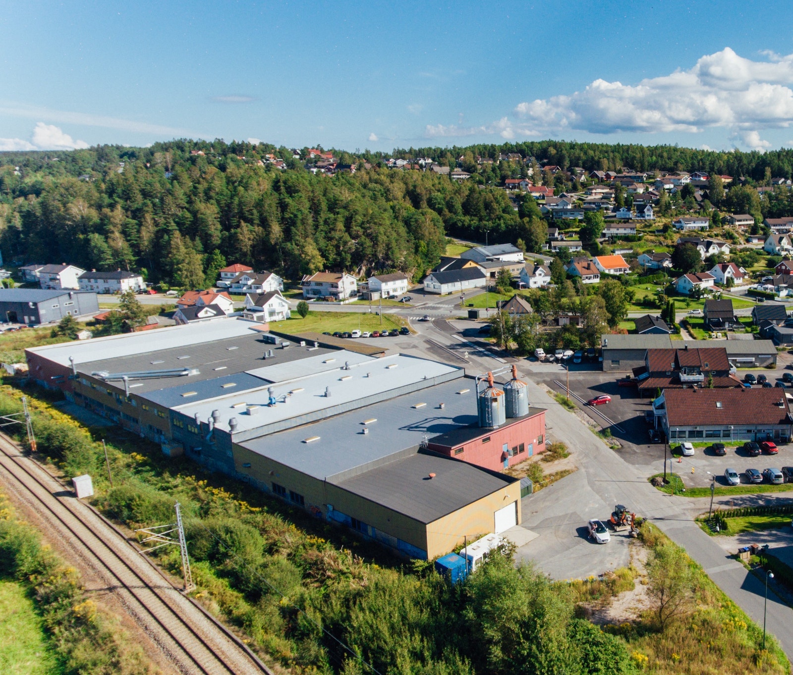 Byggets bakside Galleribilde
