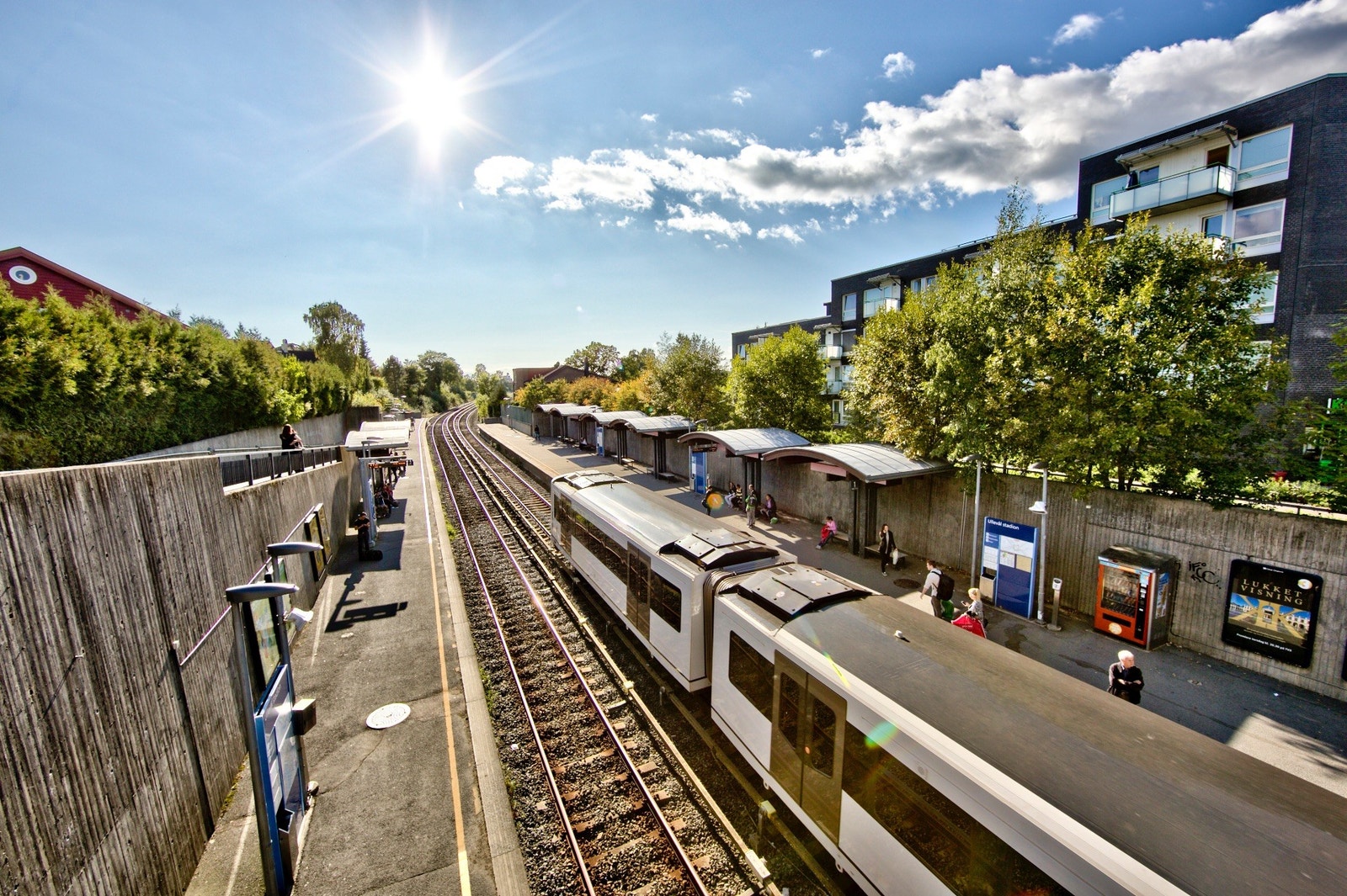 Gode kollektivmuligheter i området Galleribilde