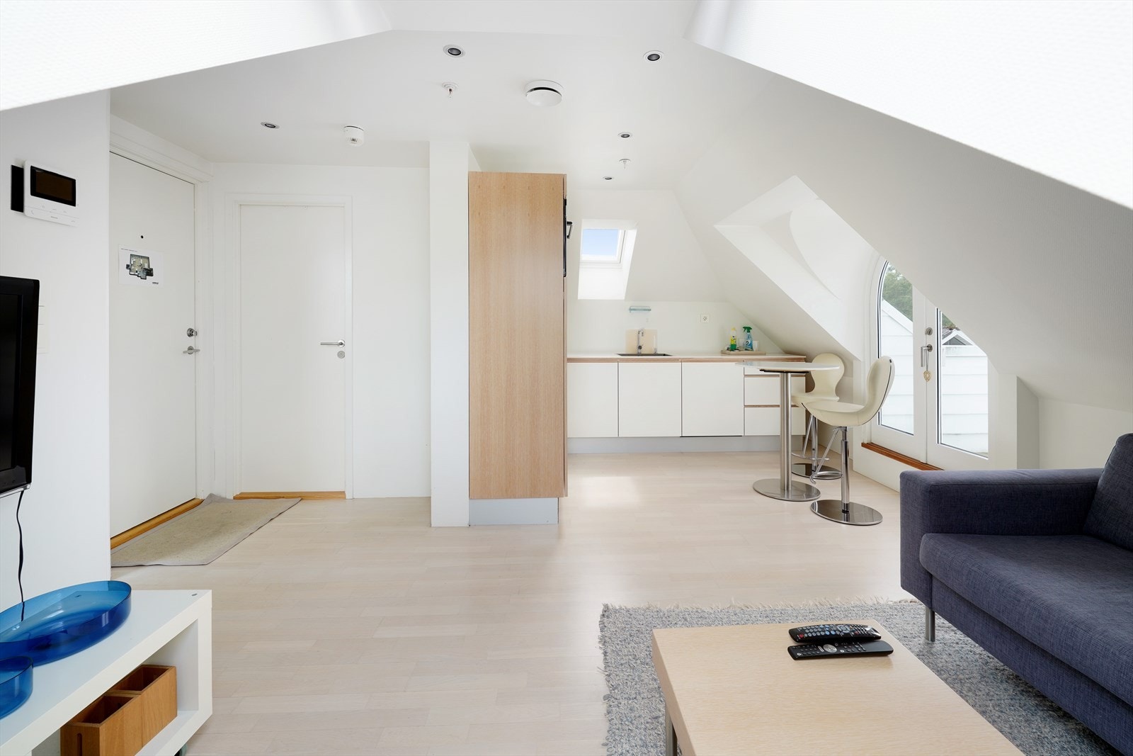 Leil 4 etg. Lys og moderne loftsleilighet med skråtak og god planløsning. Galleribilde
