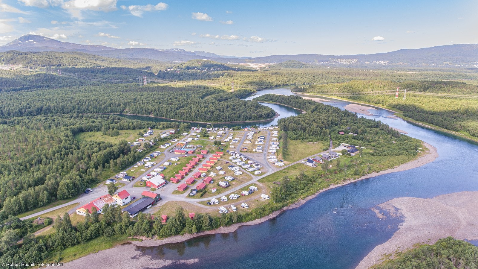 Velkommen til Målselvfossen camping! Presentert av SNE Næringsmegling Galleribilde