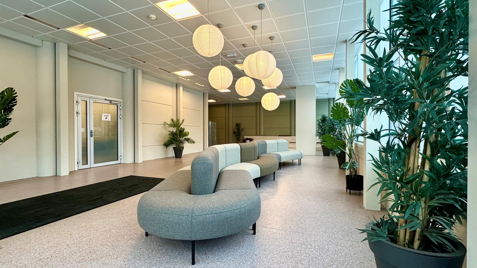 Oppgradert inngangsparti. Galleribilde