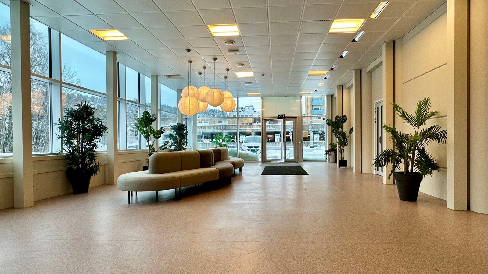 Oppgradert inngangsparti. Galleribilde