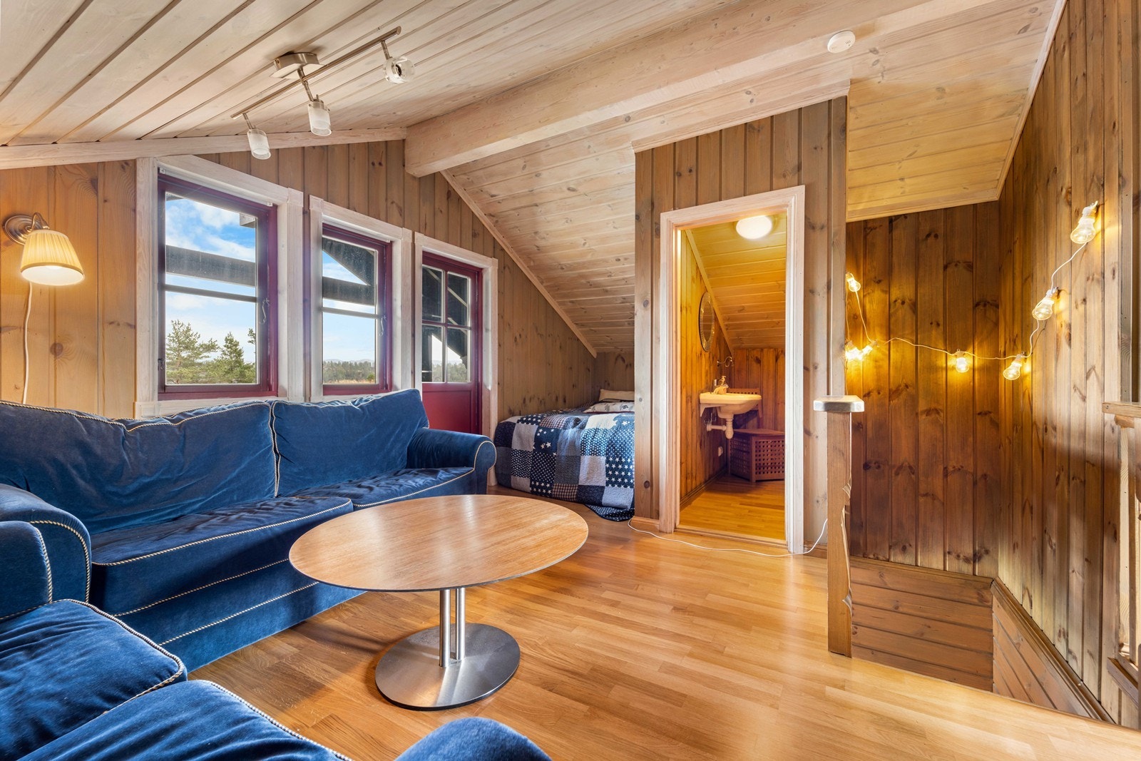 Loftstue med 2 soverom og egen balkong. Galleribilde