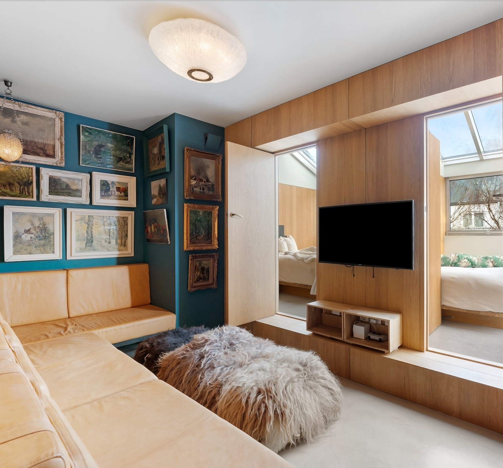 Direkte inngang til 2 soverom. Galleribilde