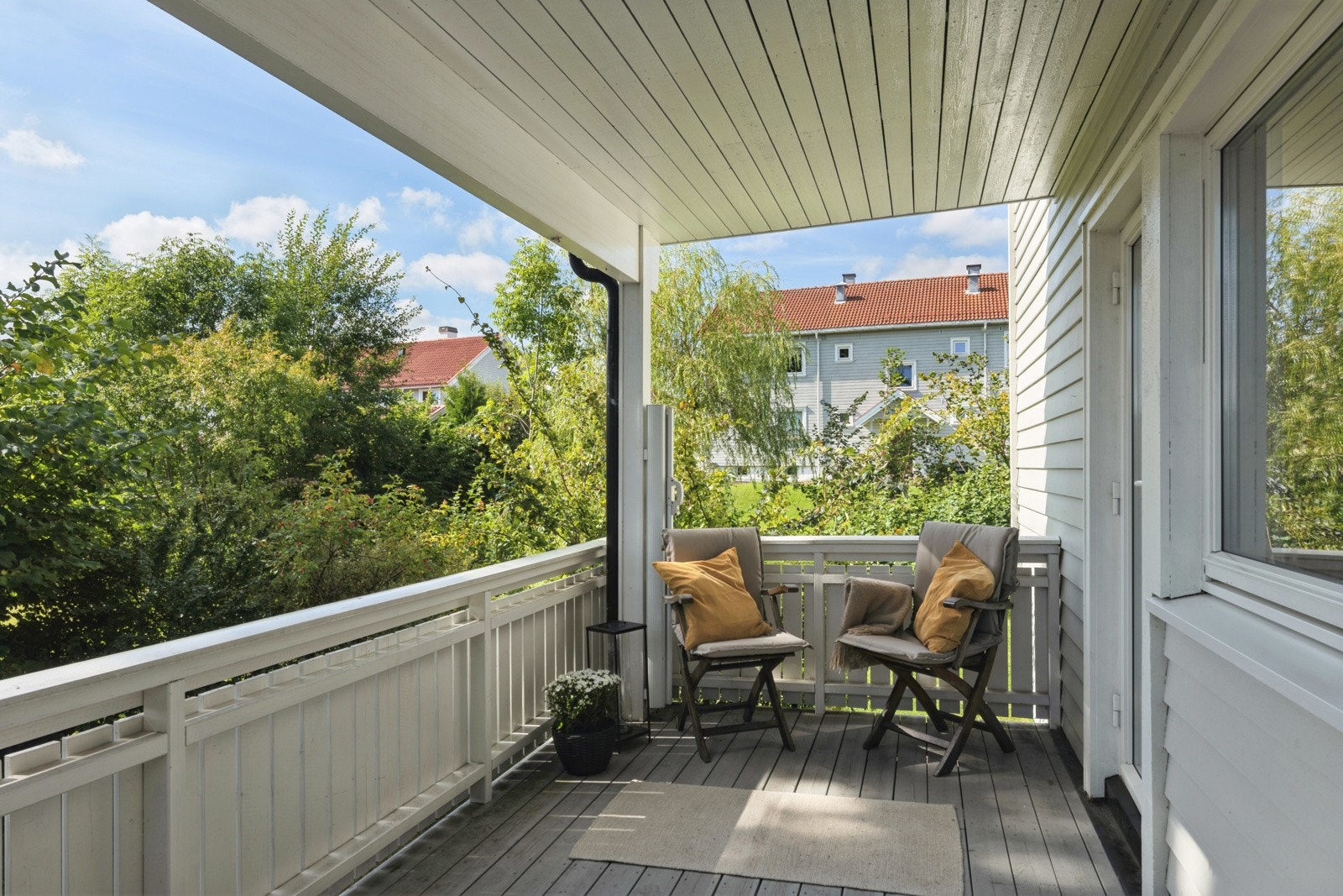 Overbygget veranda Galleribilde