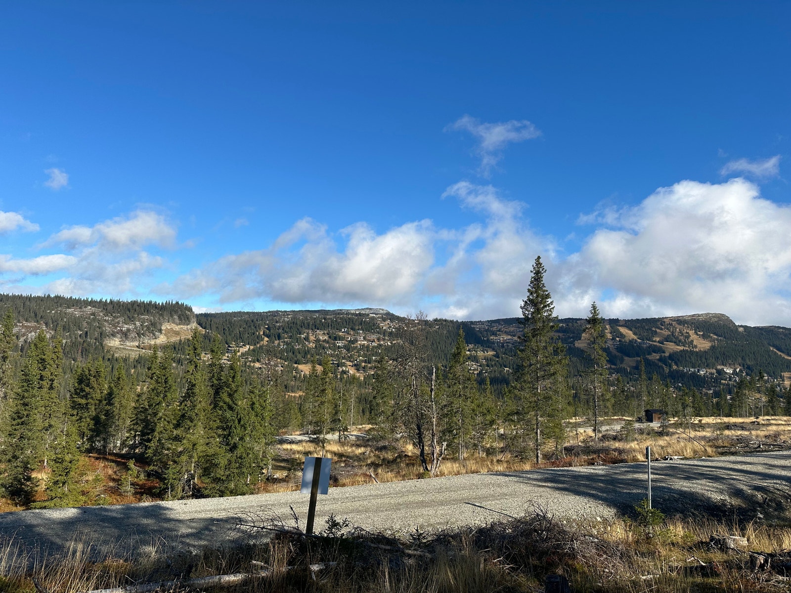 Utsikt fra tomt 67 mot vestsiden av Kvitfjell Galleribilde