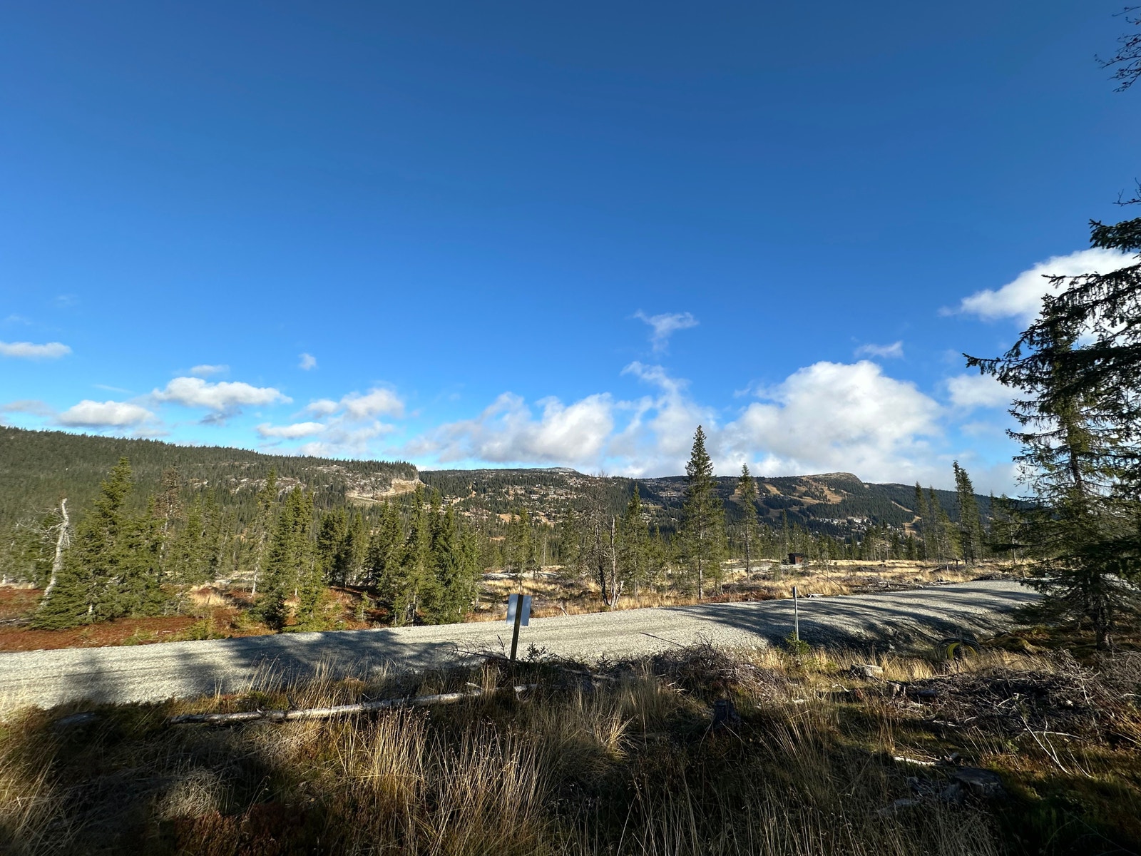 Utsikt fra tomt 67 mot vestsiden av Kvitfjell Galleribilde