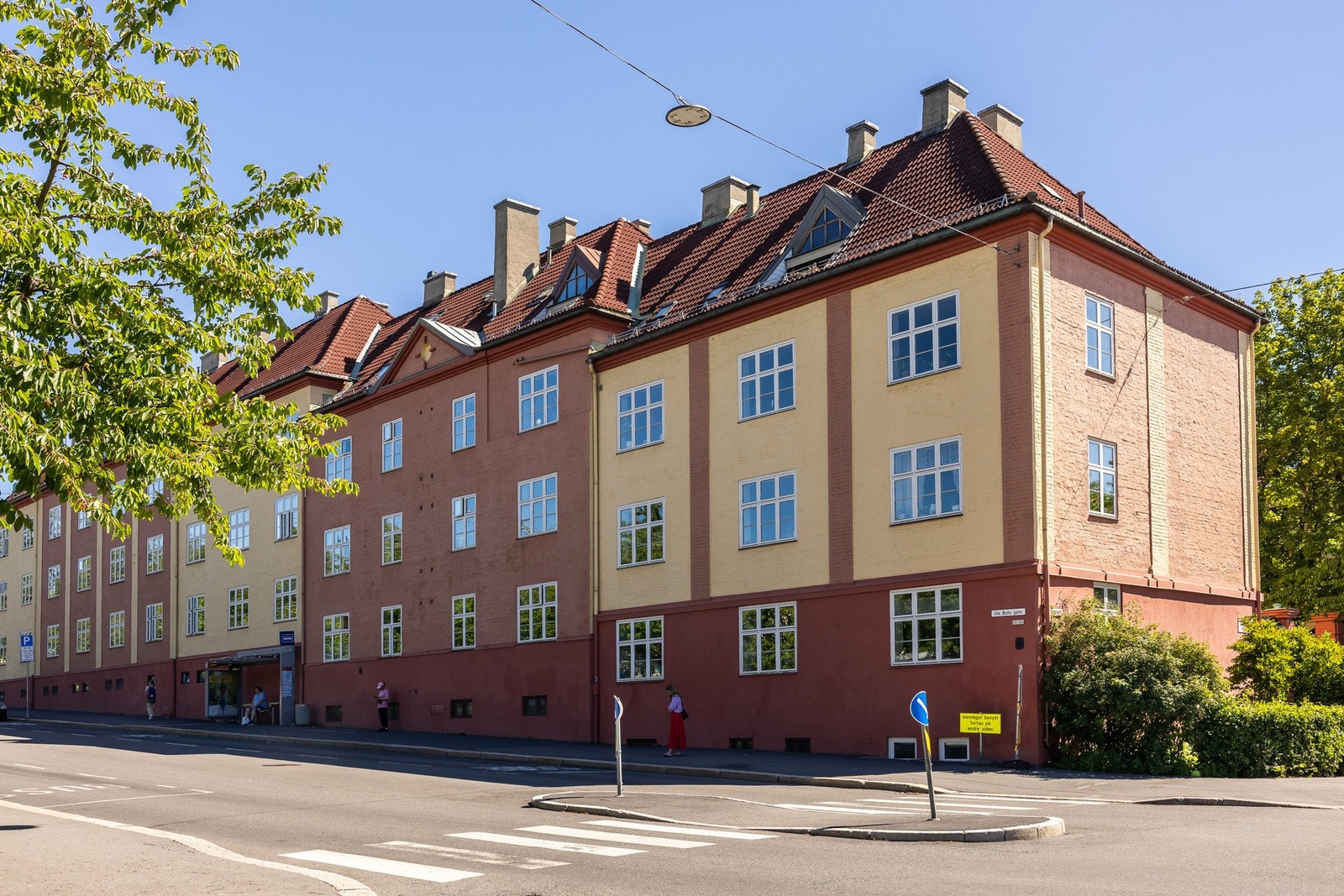 Leiligheten ligger i en fantastisk Torshovgård. Galleribilde