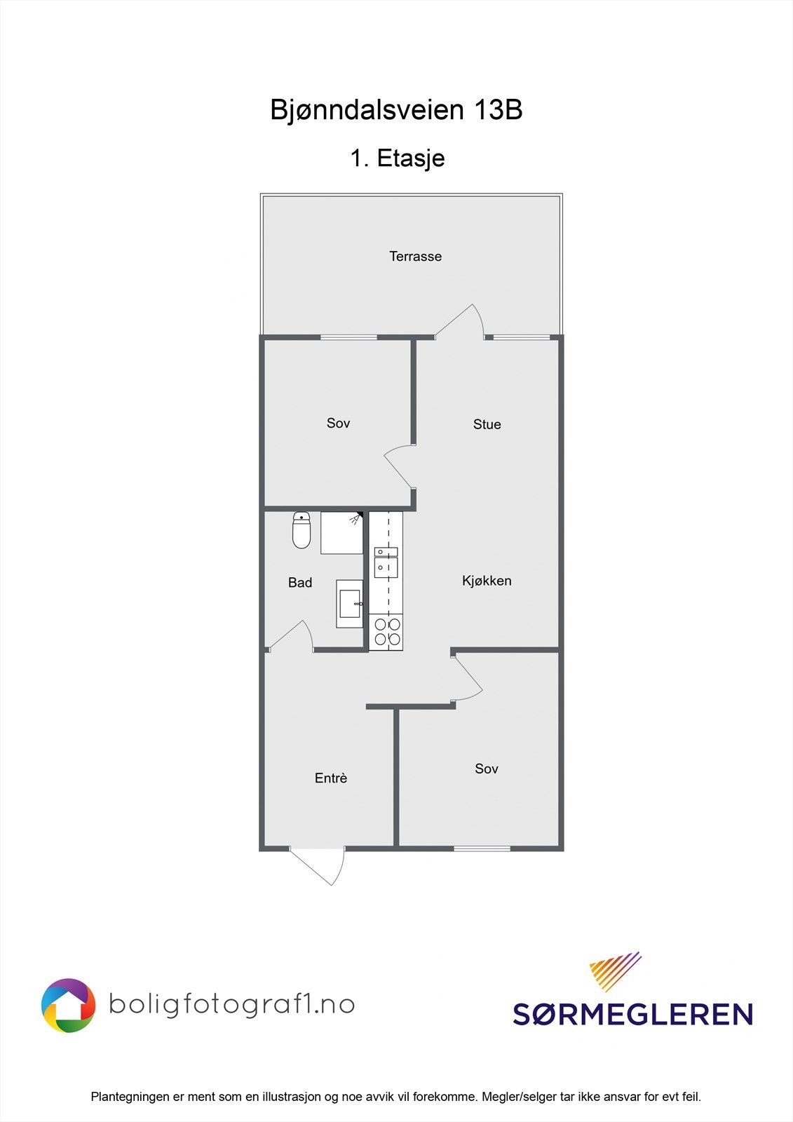 Plantegning Galleribilde