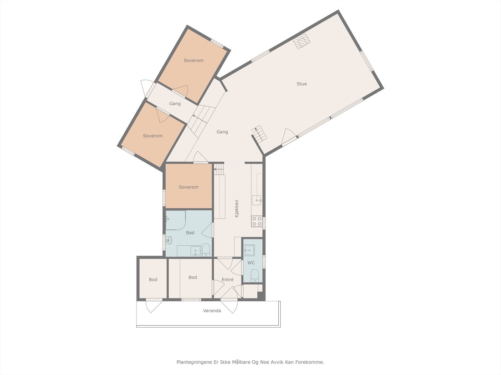 Plantegning. Galleribilde