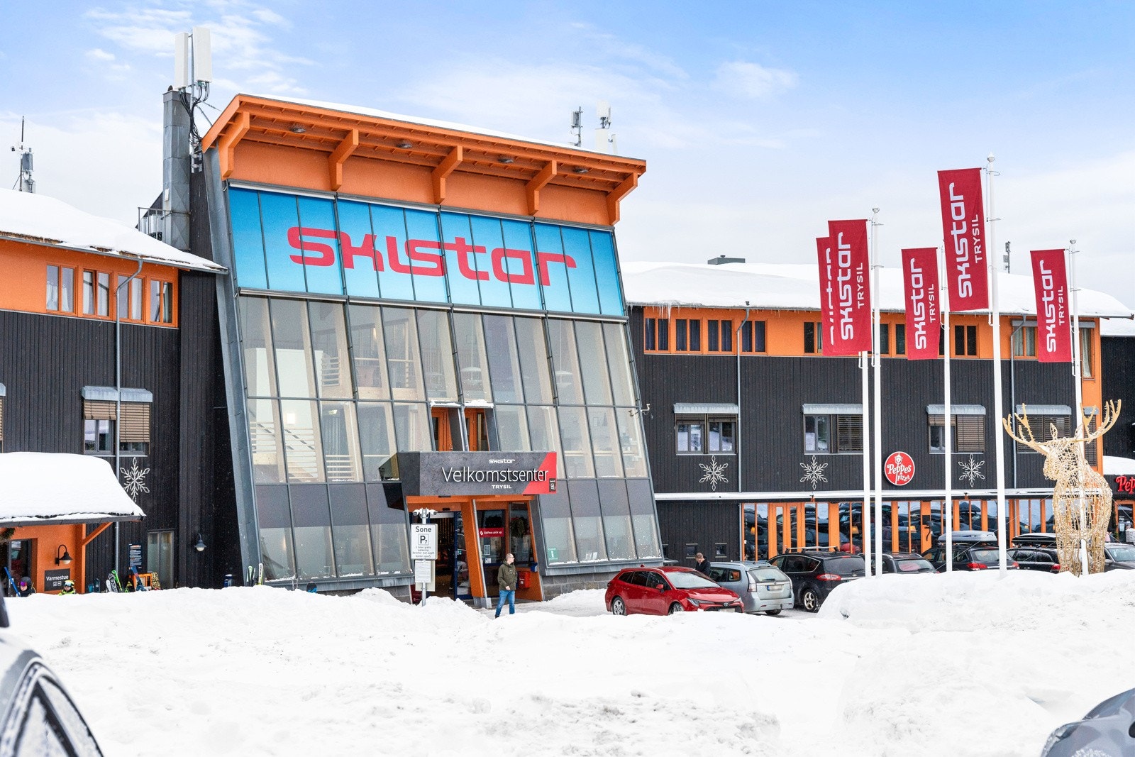 Skistar velkomstsenter. Galleribilde