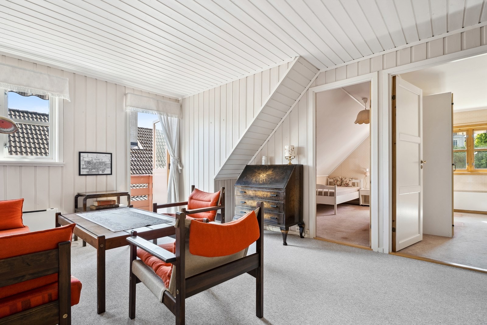 Loftstuen gir ekstra spillerom for familien. Galleribilde