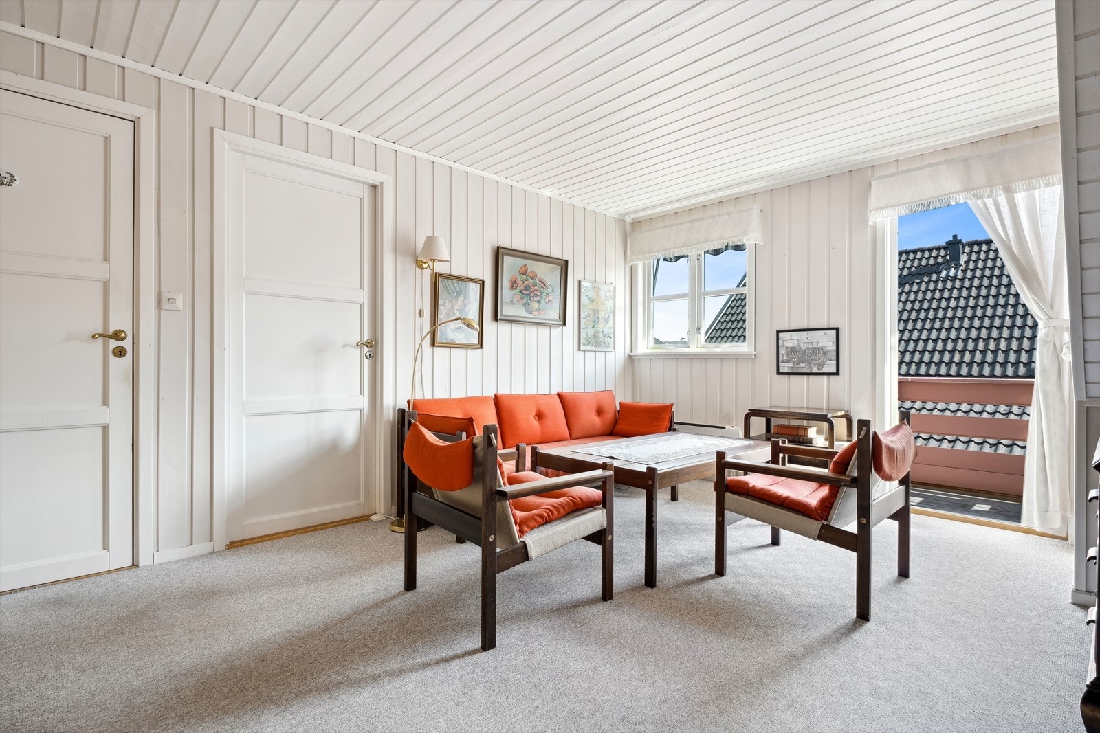 Boligen har en fin loftstue i 2. etasje. Galleribilde