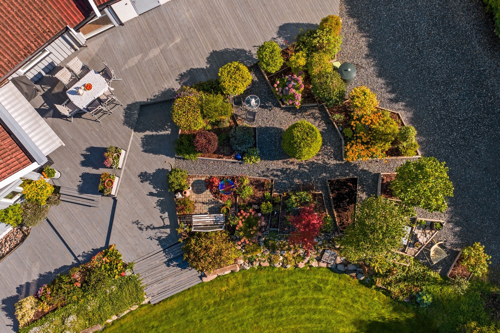 Parkmessig hage, som er ferdig etablert. Galleribilde