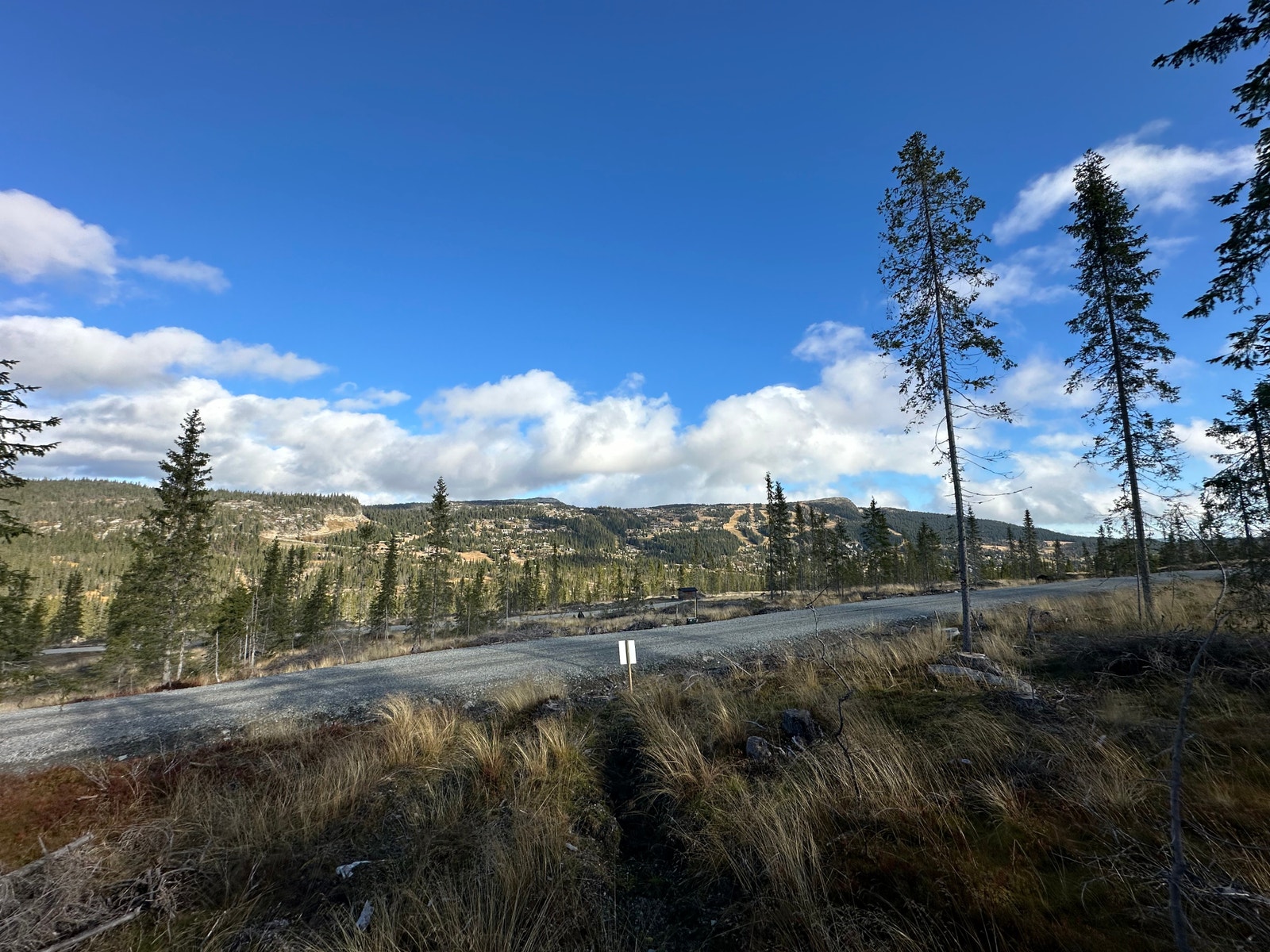 Utsikt fra tomten mot vest siden Galleribilde