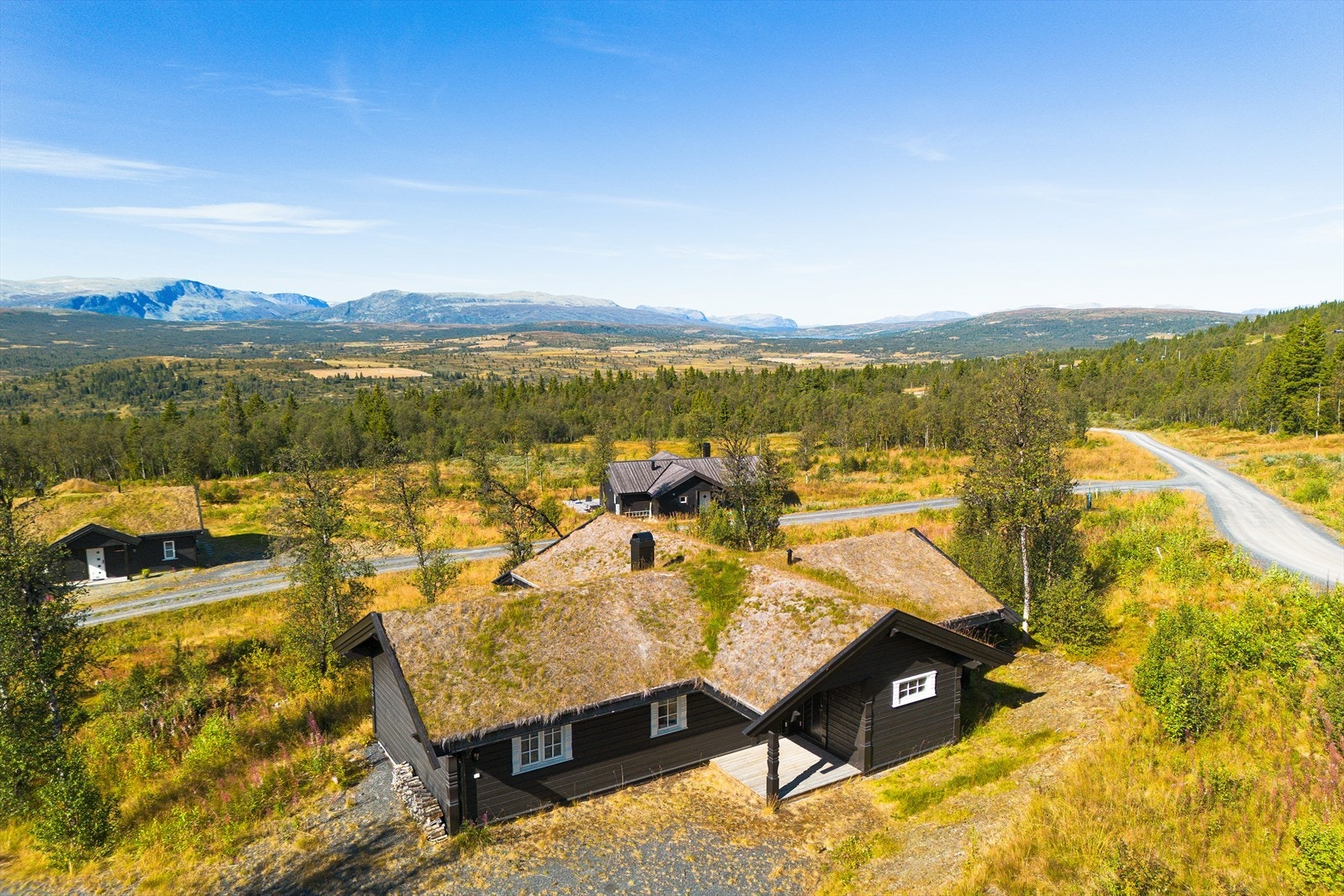 Høyset Panorama er et åpent og solrikt område på Vaset i Valdres. Galleribilde