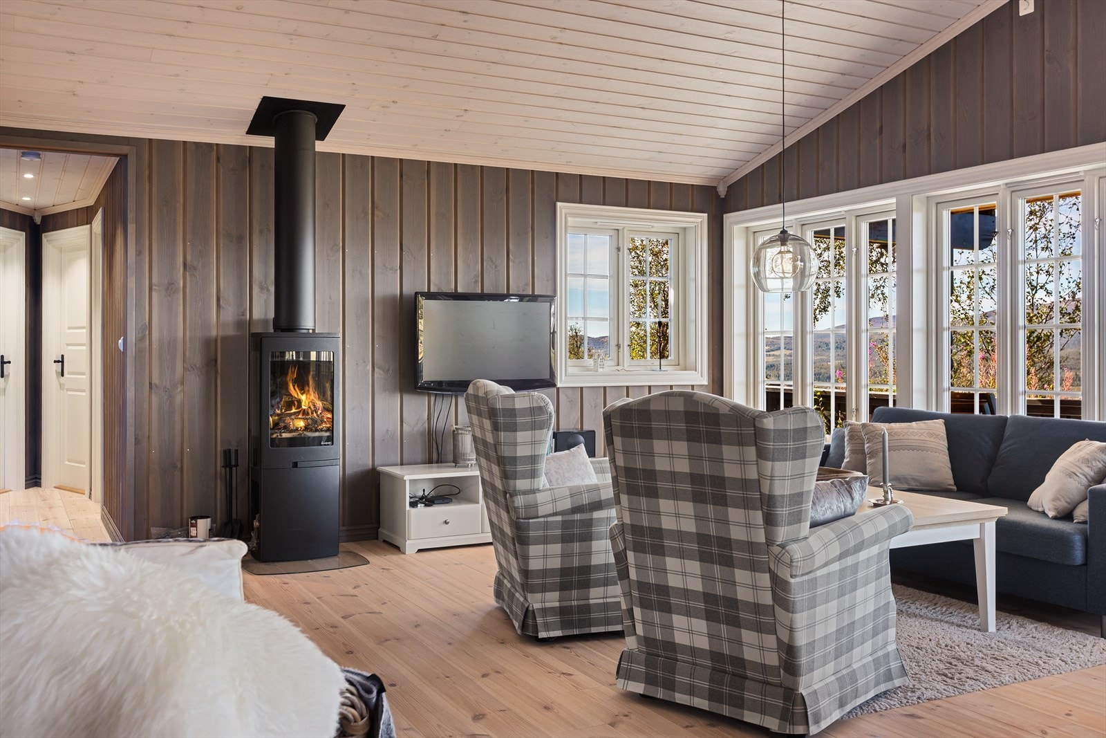 Peisovnen gir kos og god ekstravarme i den kalde årstida. Galleribilde