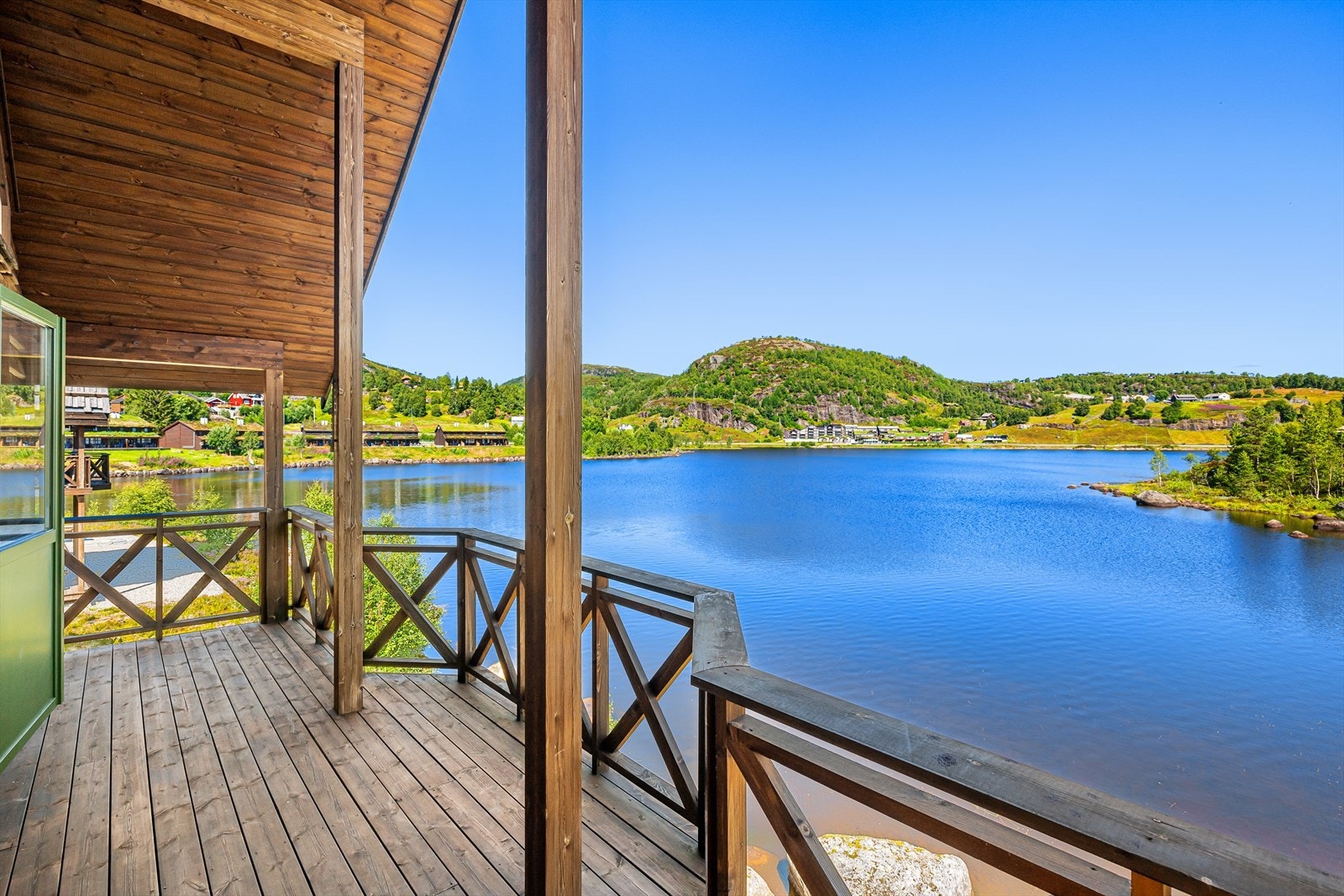 Overbygget balkong. Galleribilde