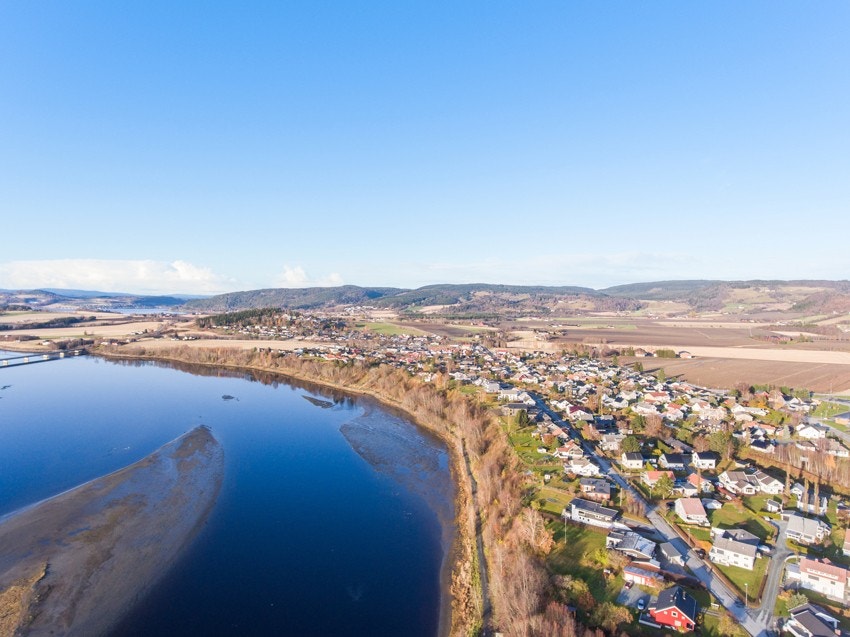 Fra Nestvold er det opparbeidet helt ny gang- og sykkelvei via Ydsedalen og videre til Kausmo / Elvepromenaden. Galleribilde